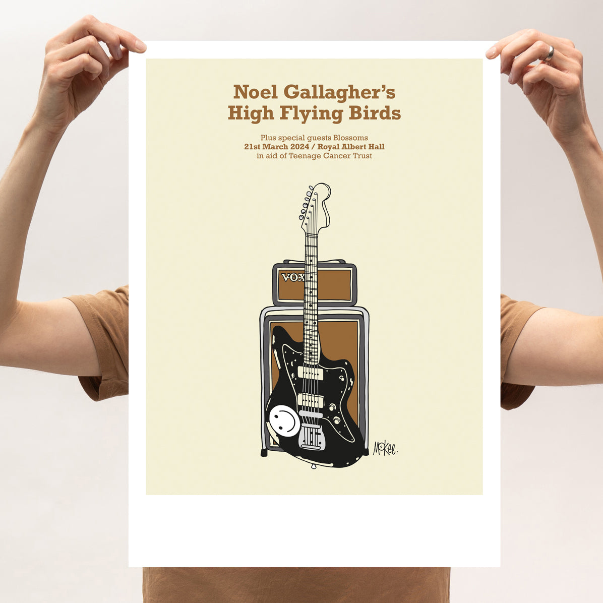 New Limited Edition Charity Print For Noel Gallagher