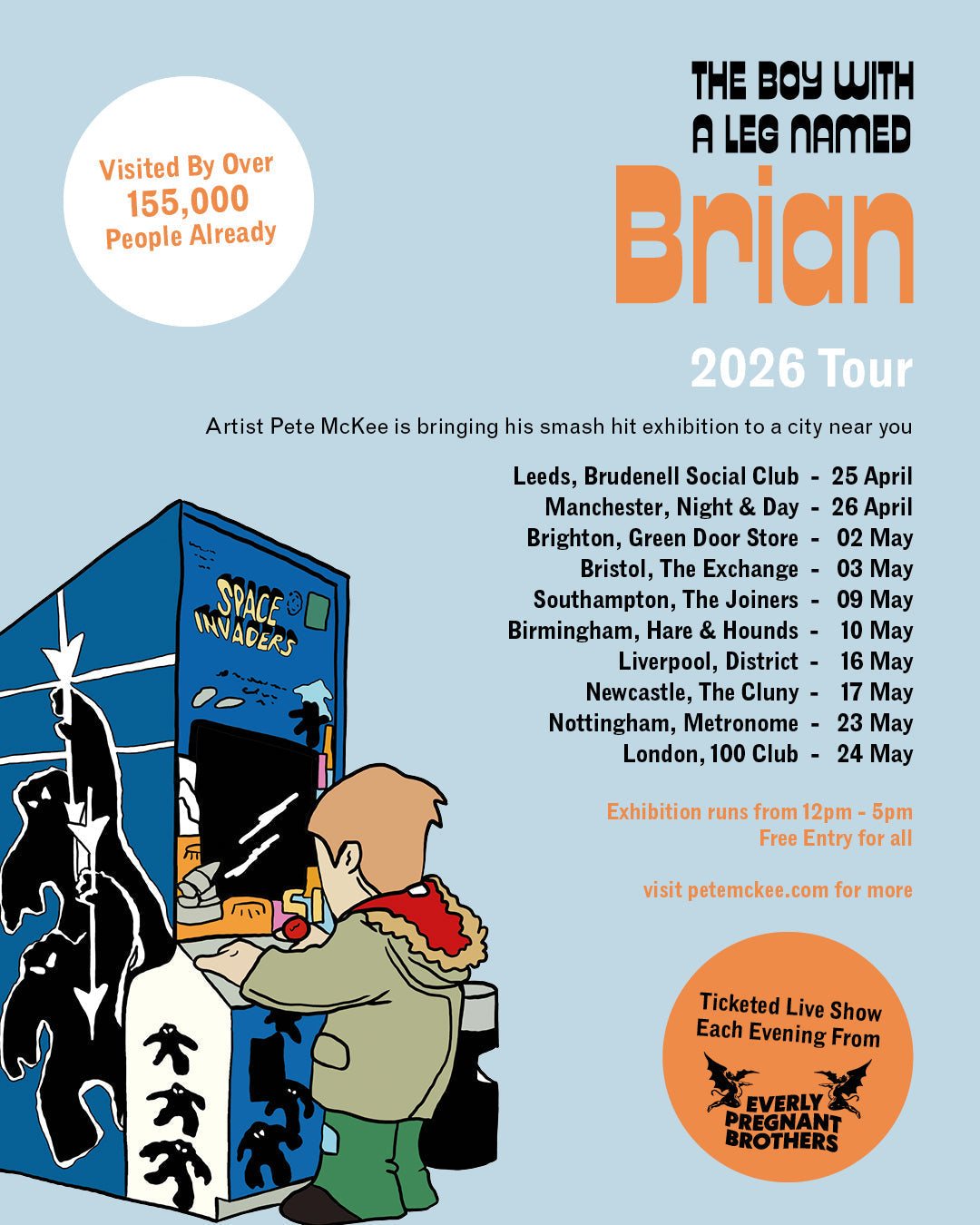 Pete McKee on Tour!!