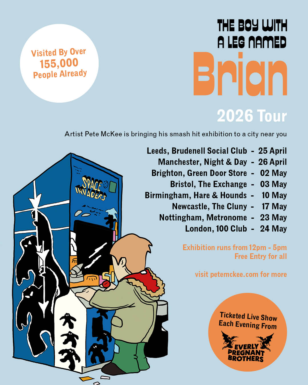 Pete McKee on Tour!!