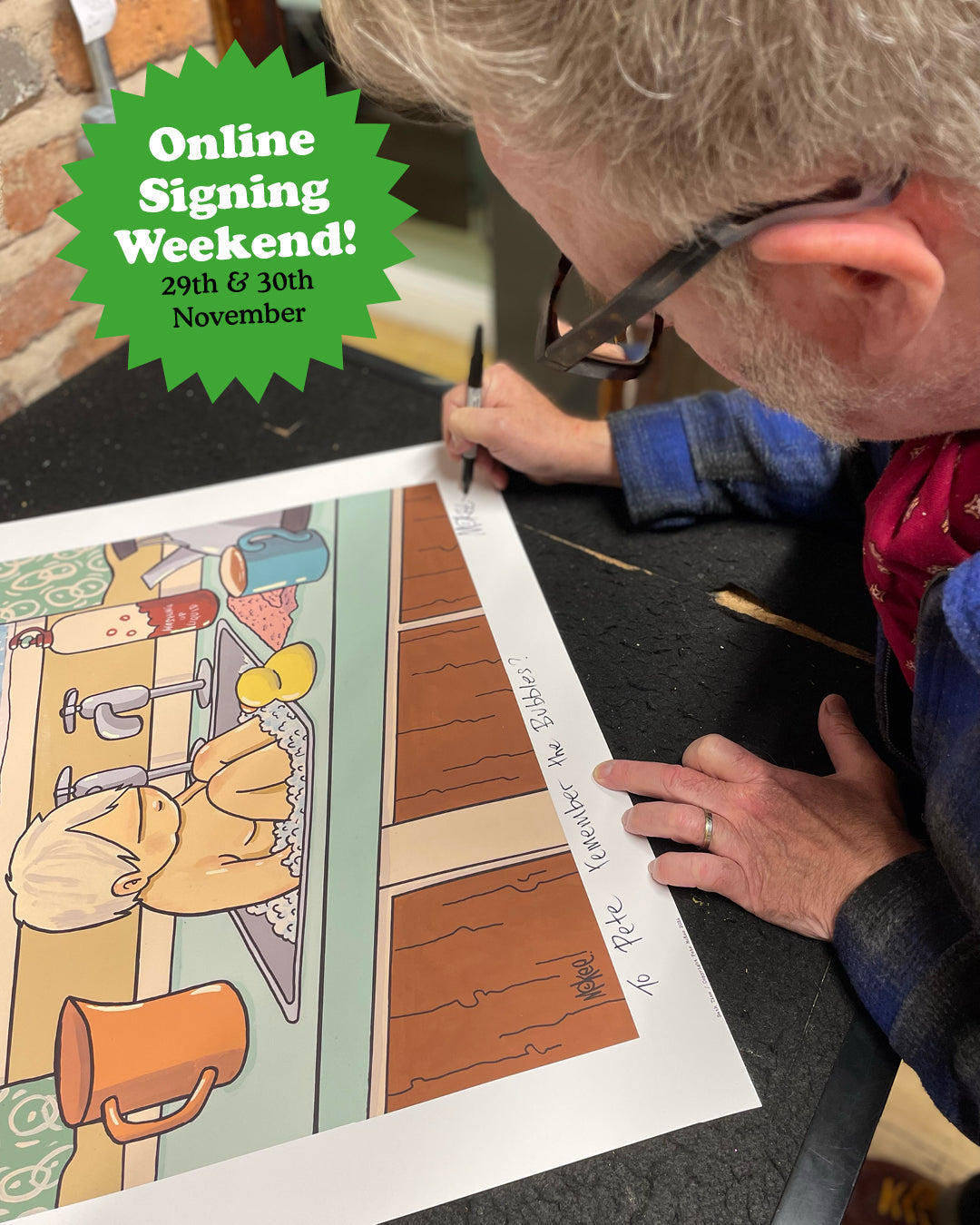 Online Signing Event This Weekend