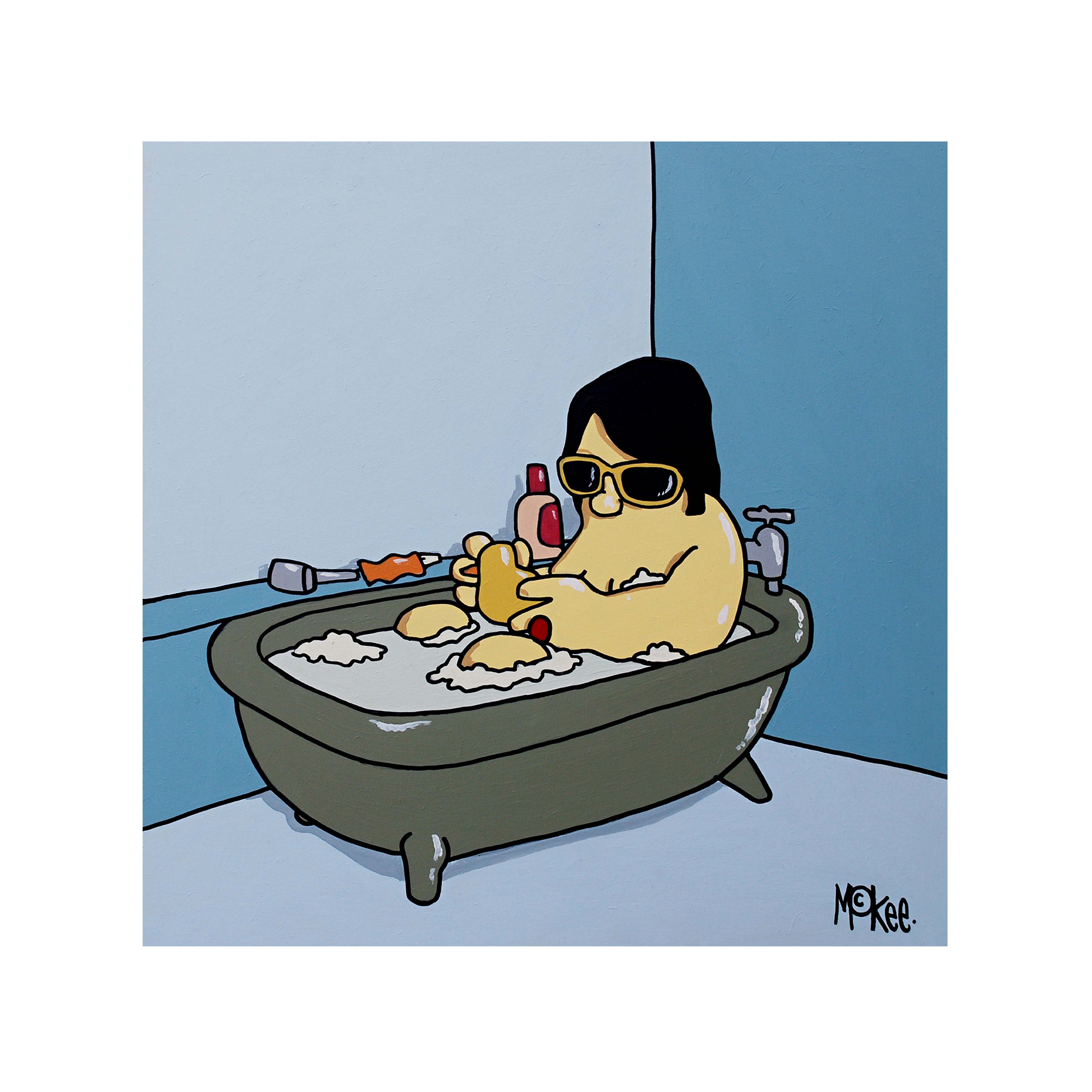 At Home With Elvis, Bath Time