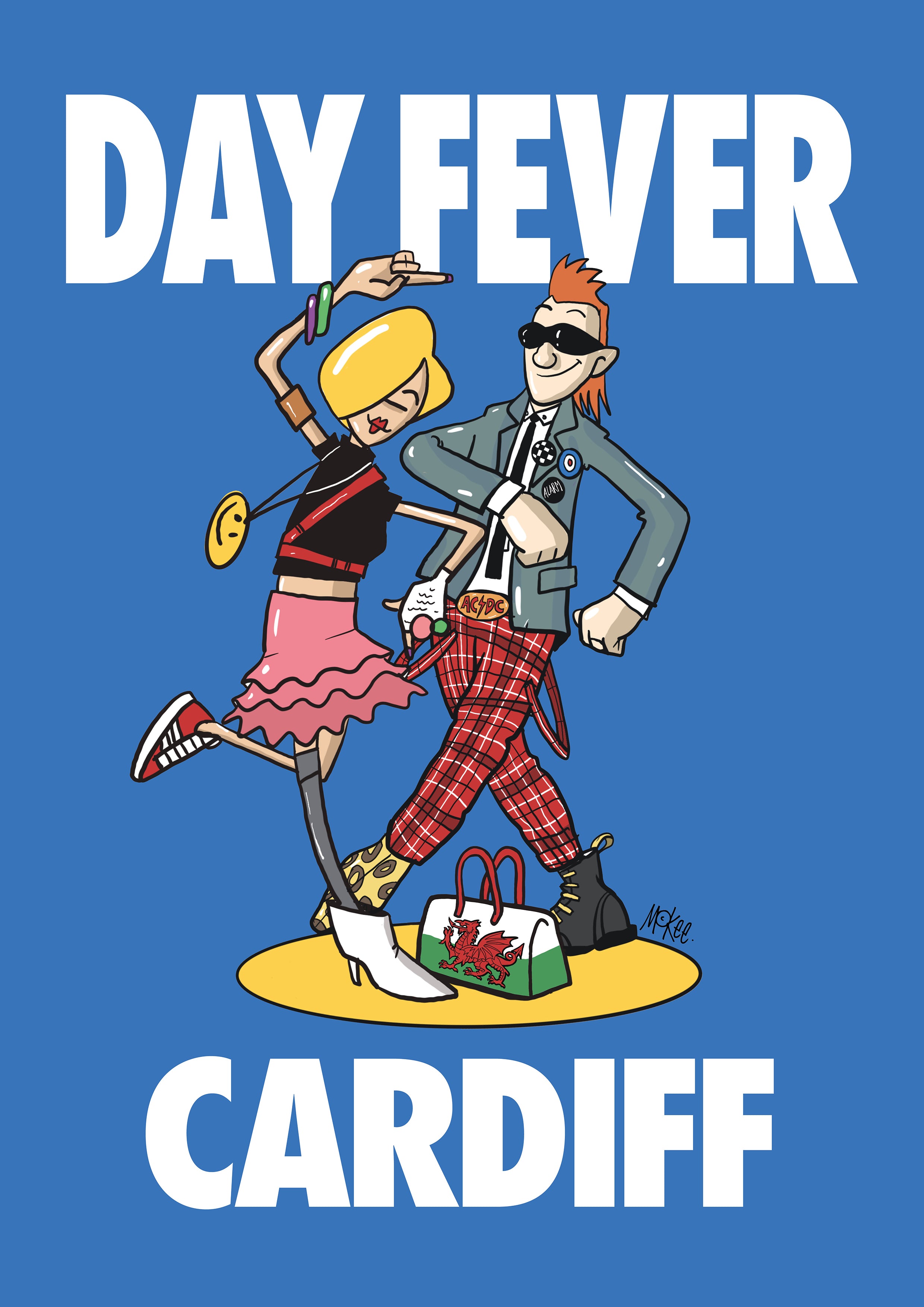 Day Fever Poster - Cardiff