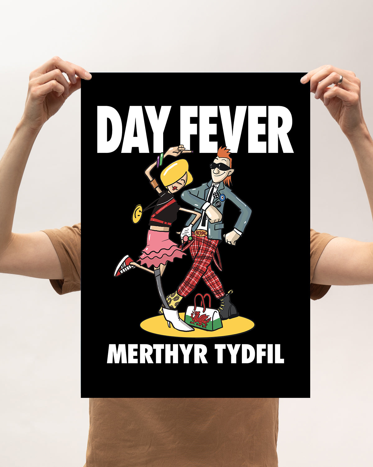 Day Fever Poster - Merthyr Tydfil