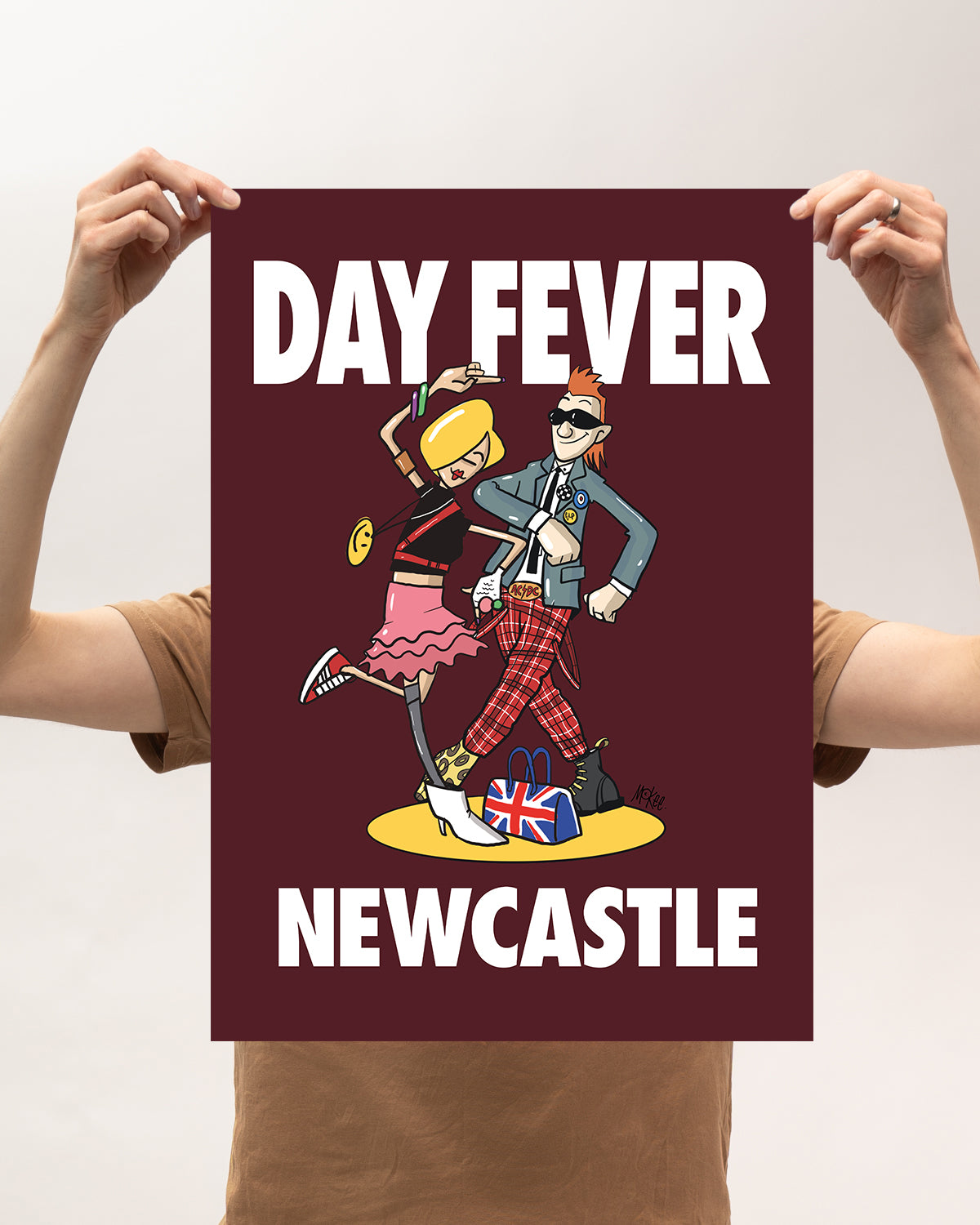 Day Fever Poster - Newcastle