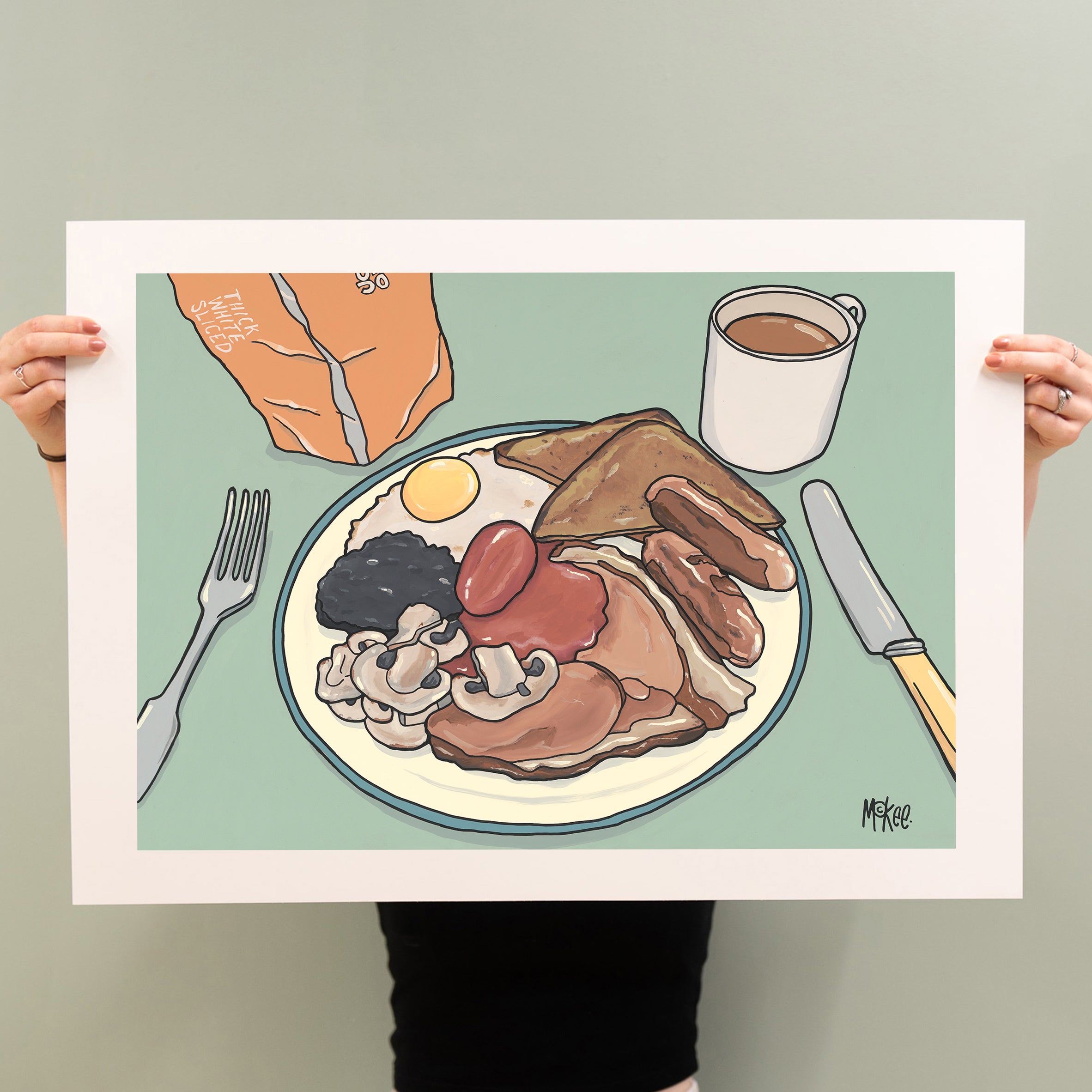 Dad's Dinners - Limited Edition Print