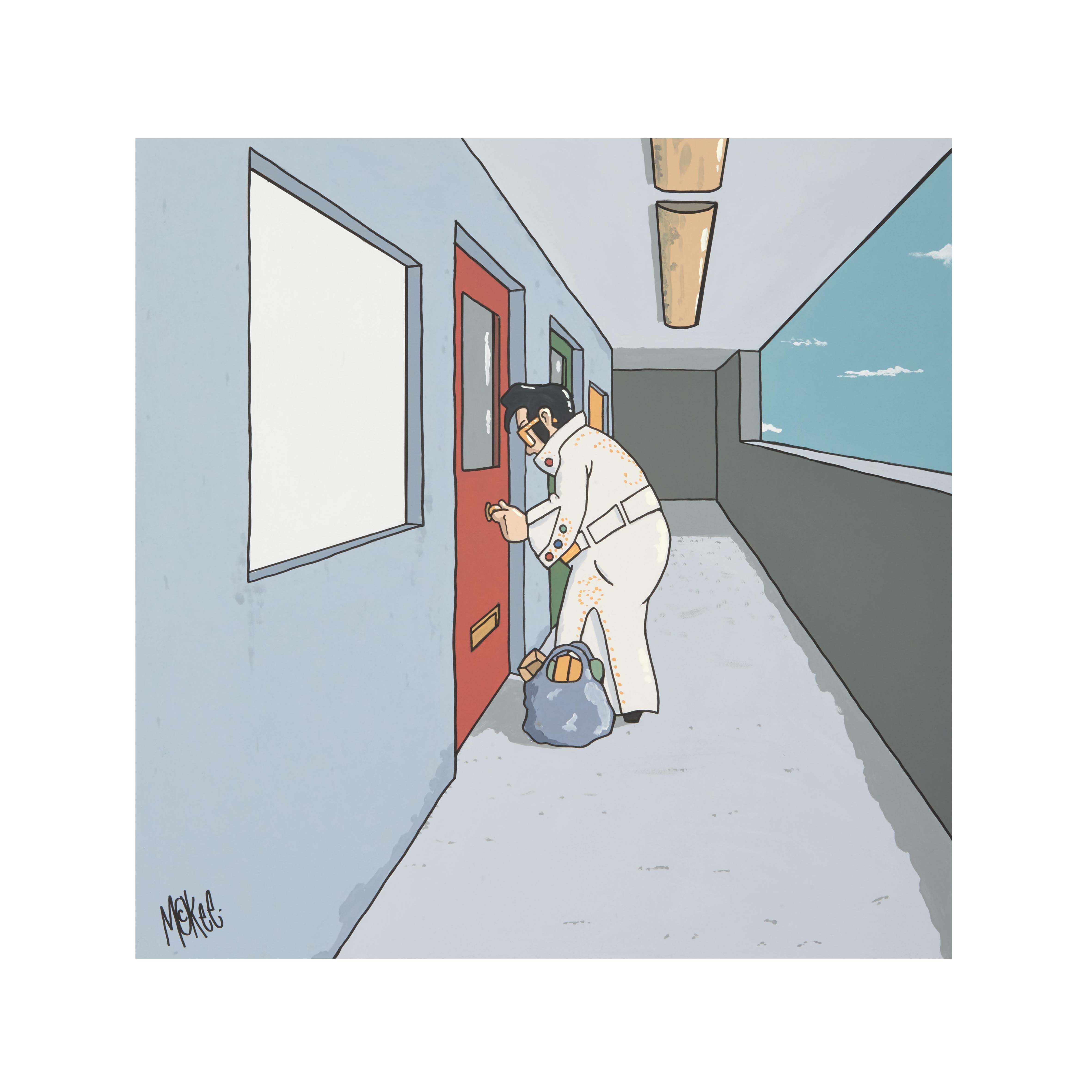 Elvis Is Entering The Building