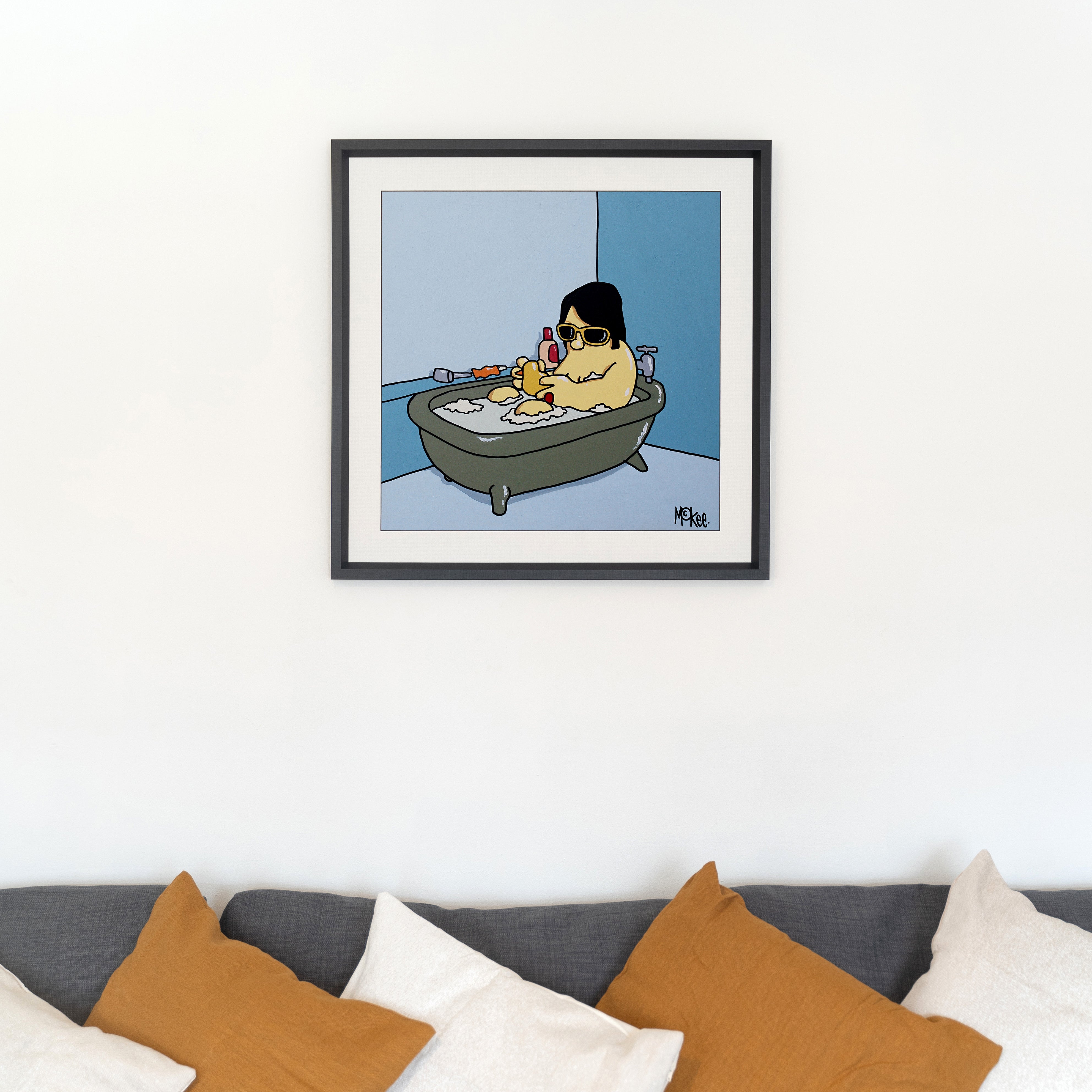 At Home With Elvis, Bath Time