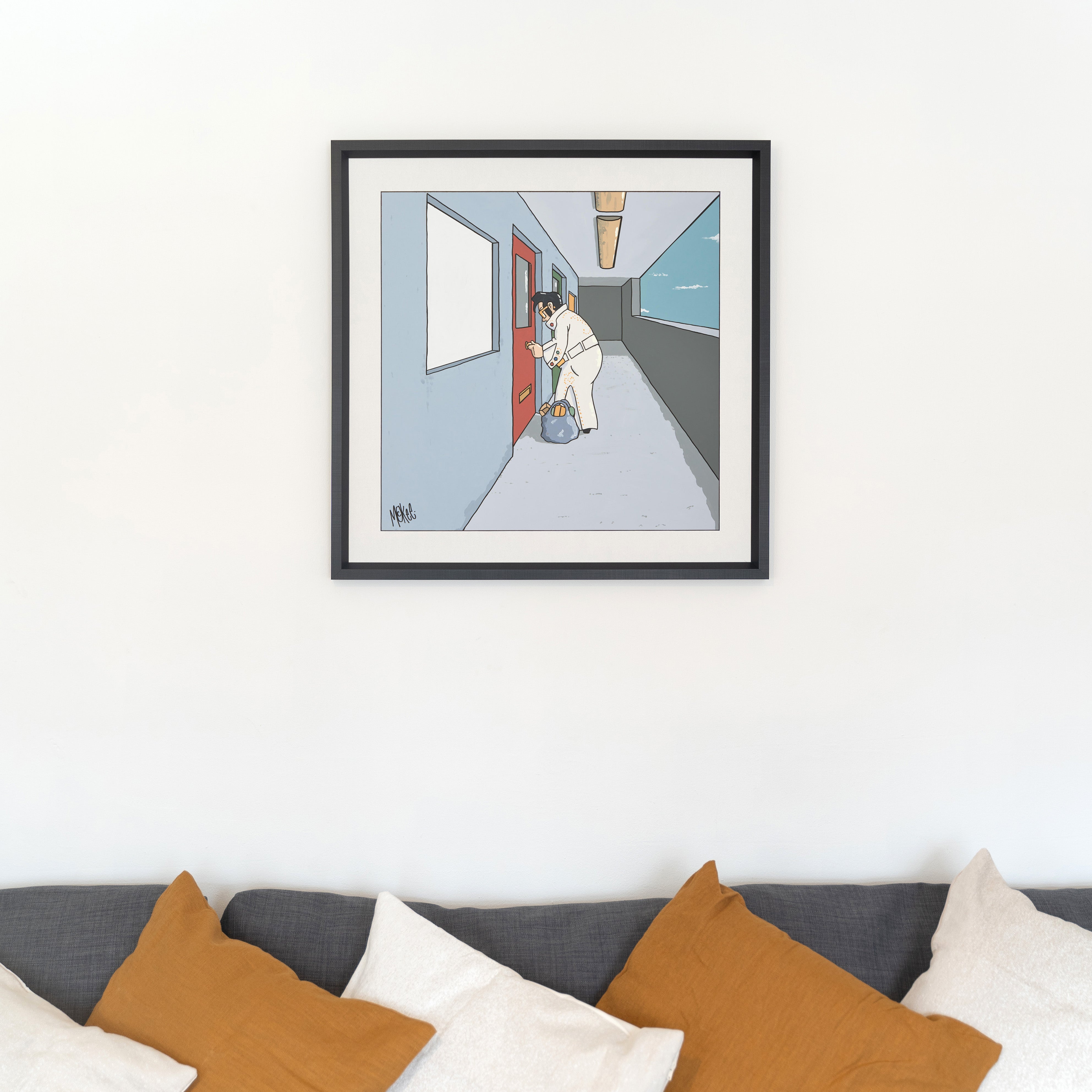 Elvis Is Entering The Building