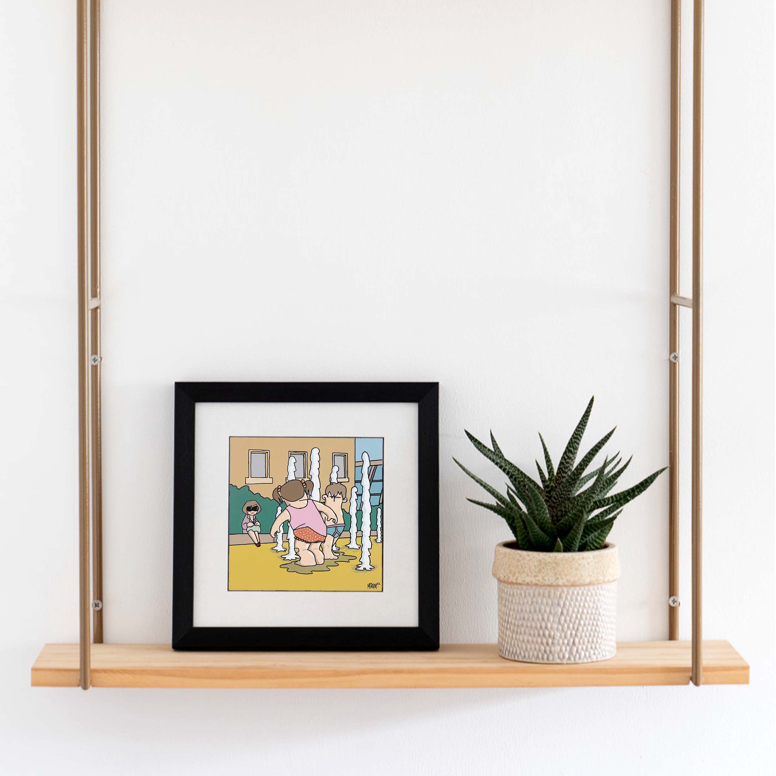 Kids In The Peace Gardens