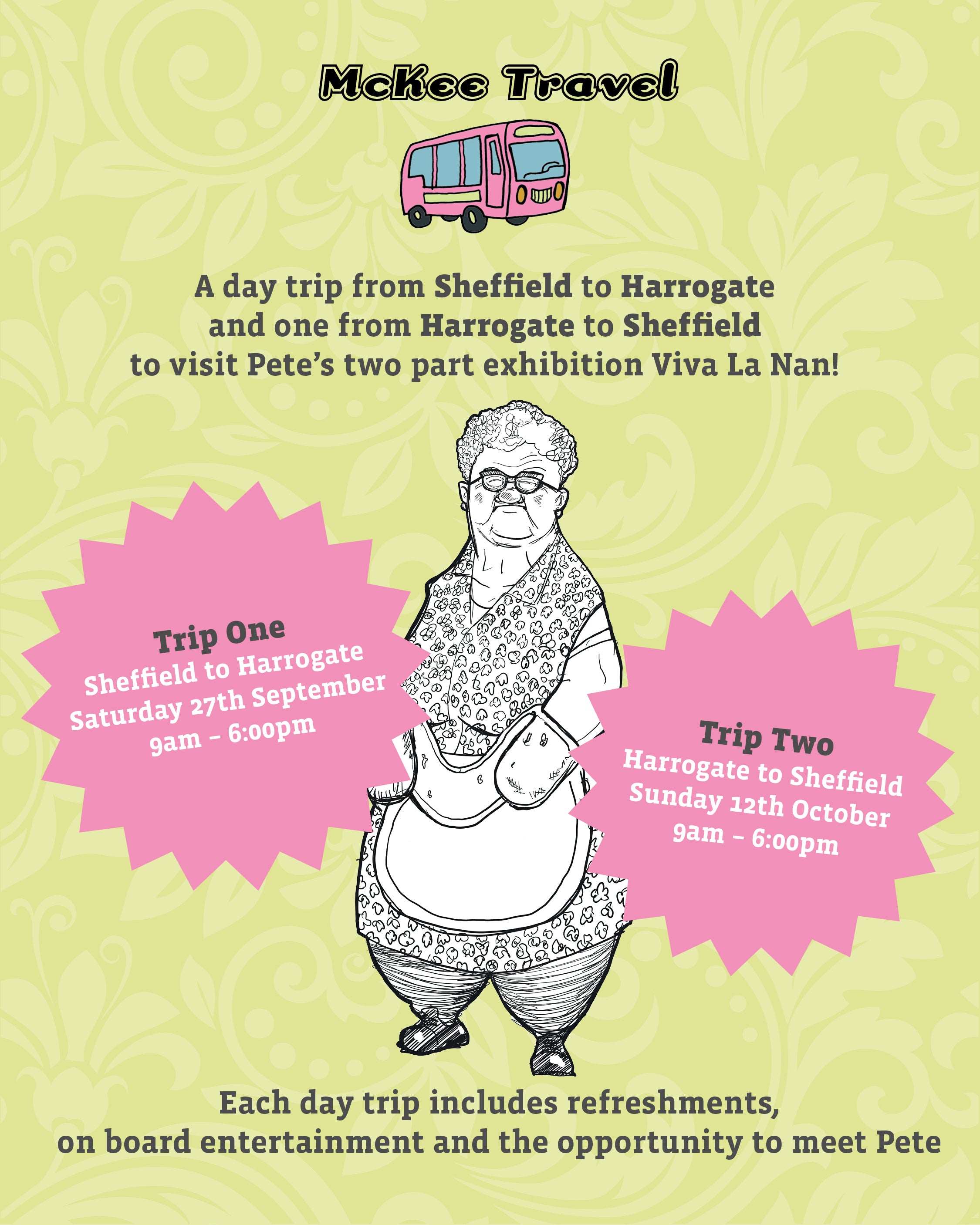 McKee Travel - Saturday 27th September Sheffield to Harrogate