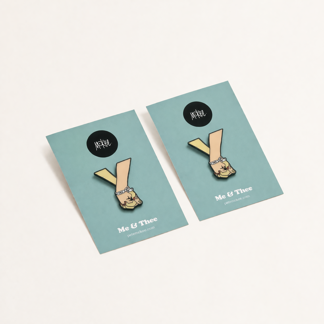 Me And Thee - Pin Badge