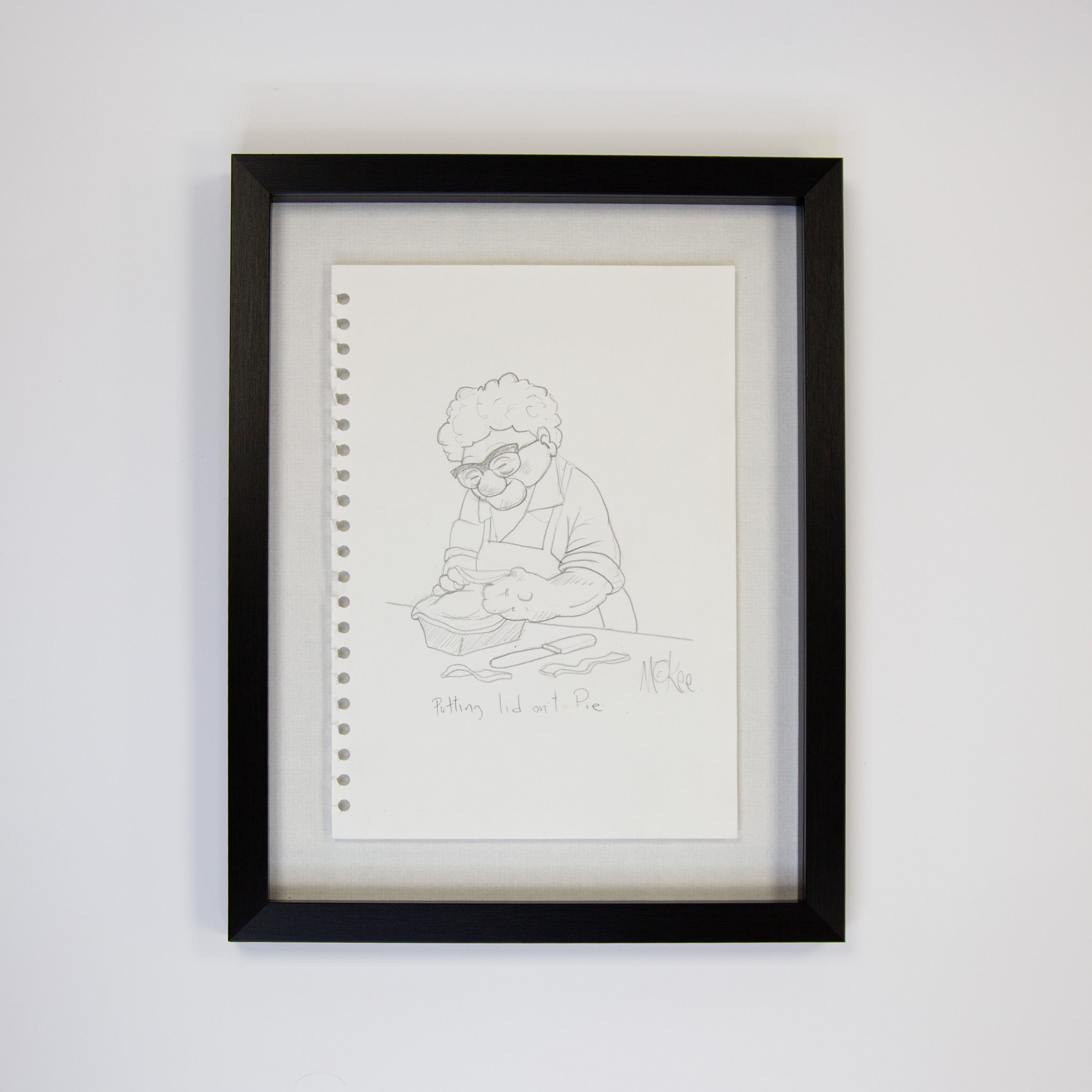 Putting Lid On't Pie