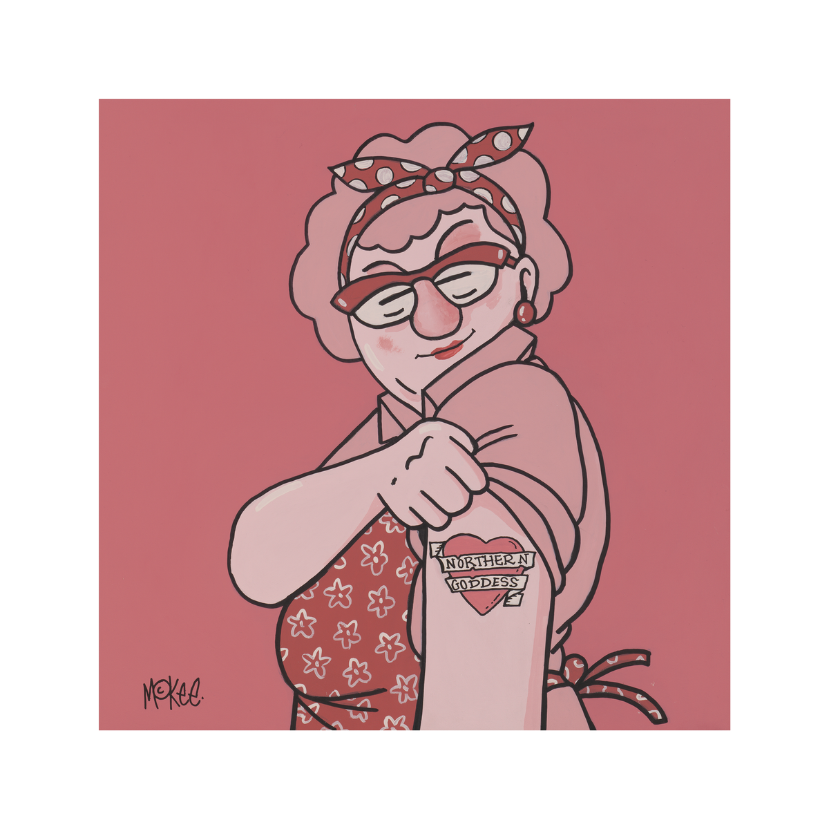 Northern Goddess In Pink