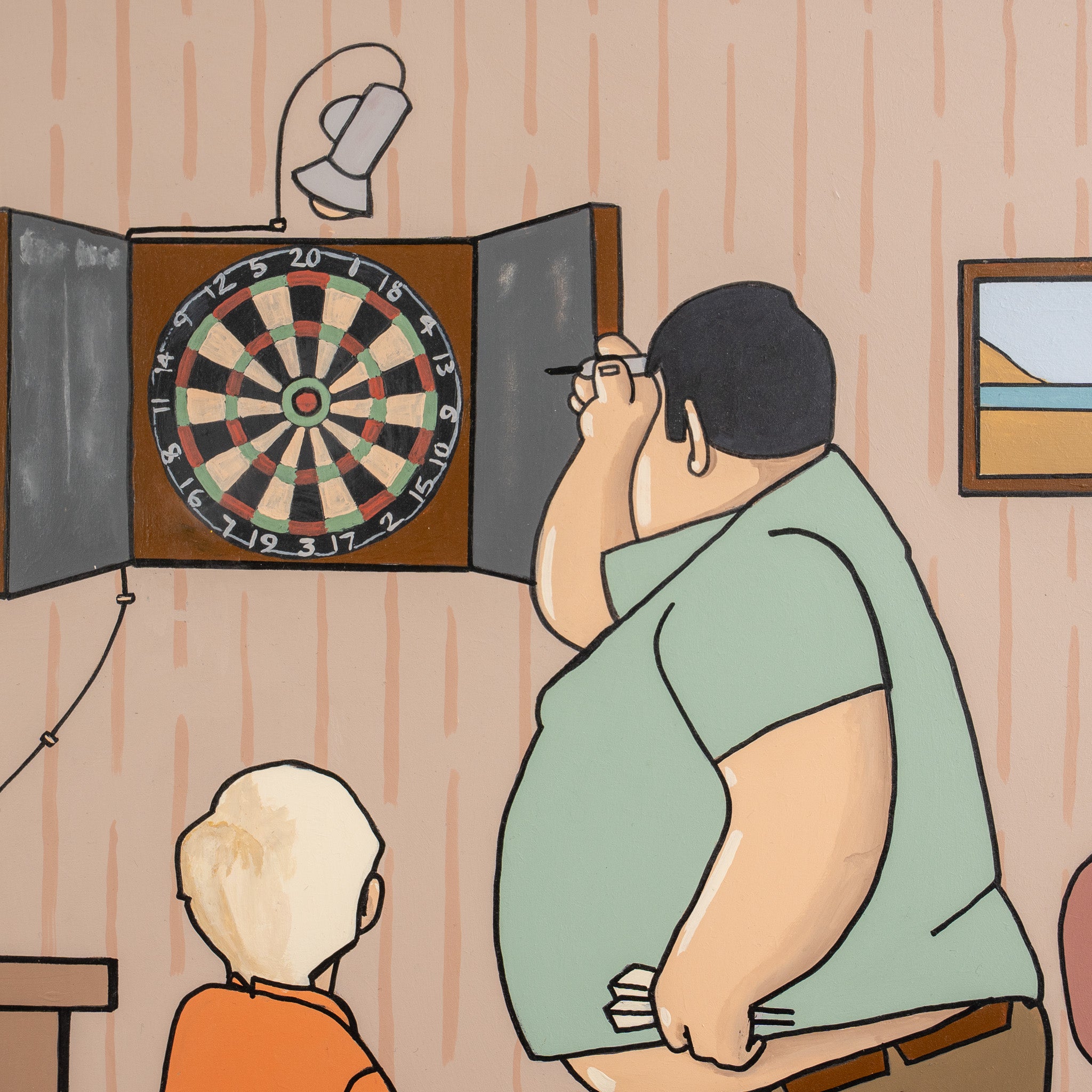 Indoor League - Original Painting