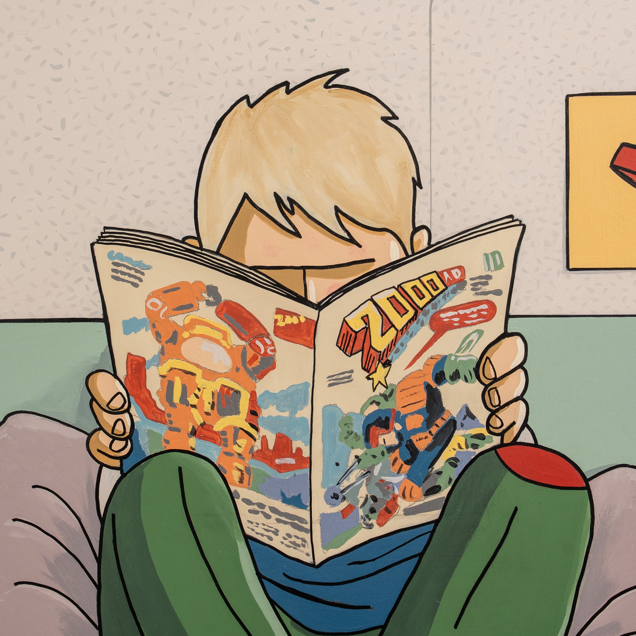 In My Room - Original Painting