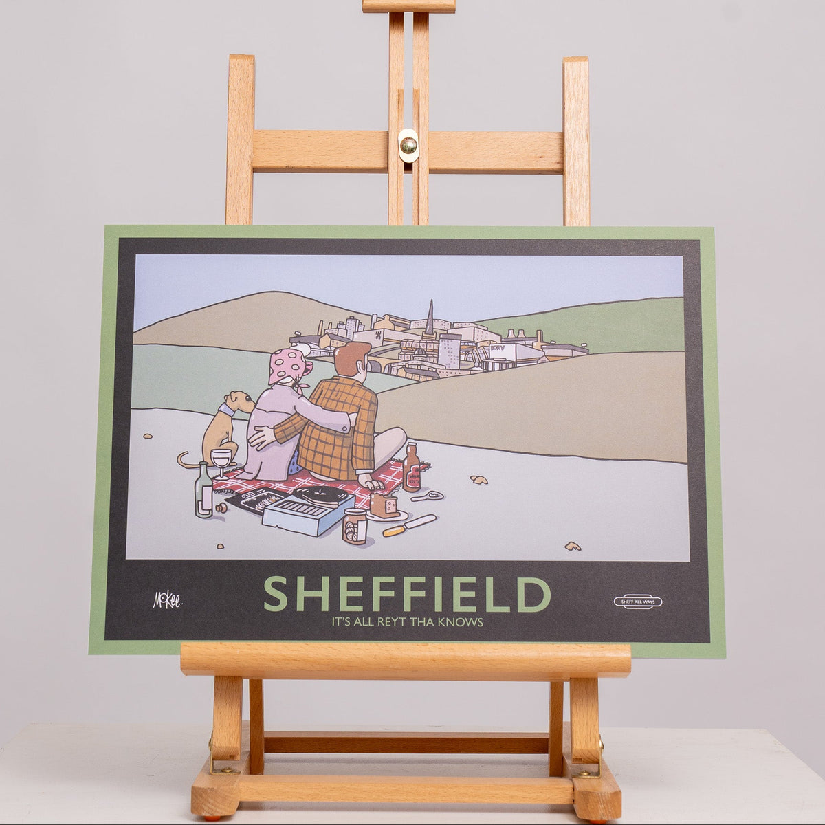 Sheff All Ways - Tourist Poster