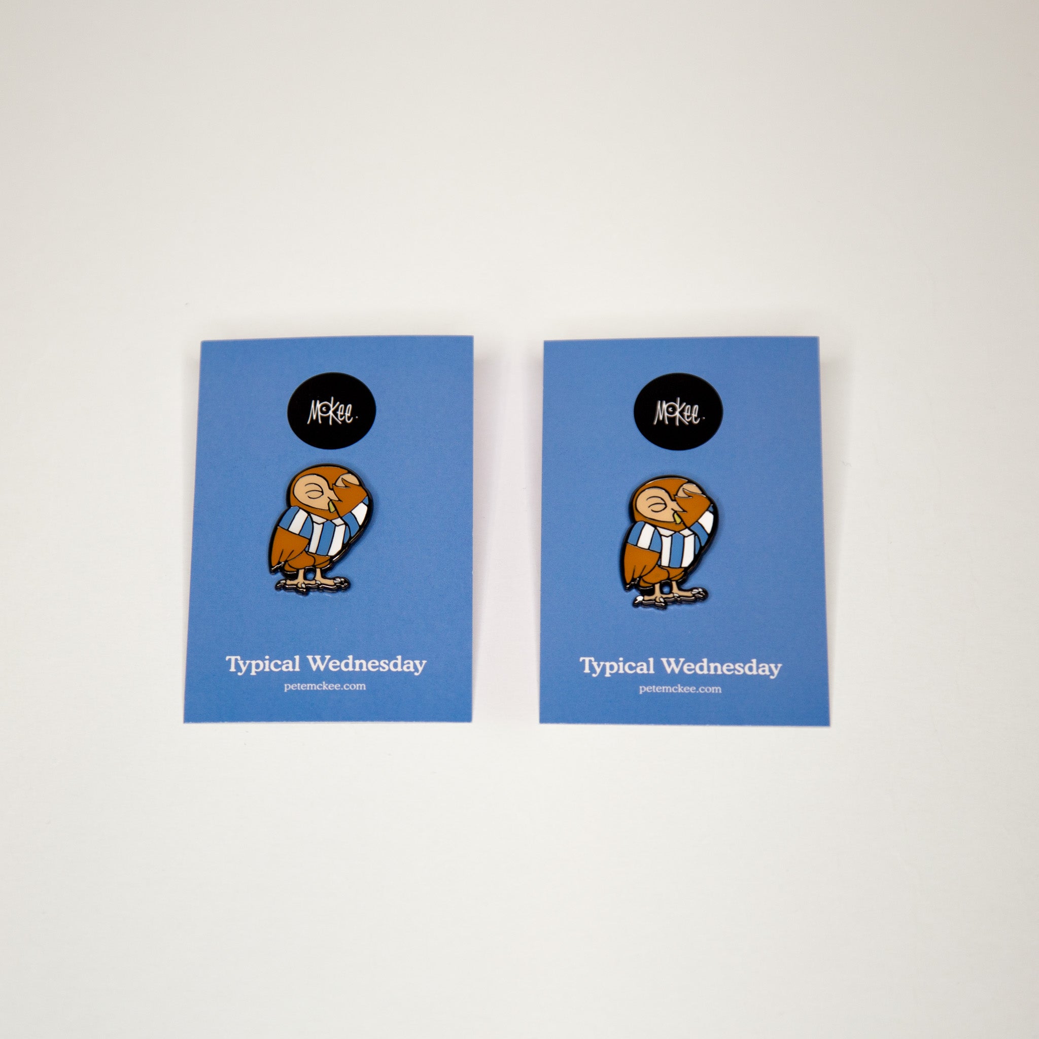 Typical Wednesday Pin Badge