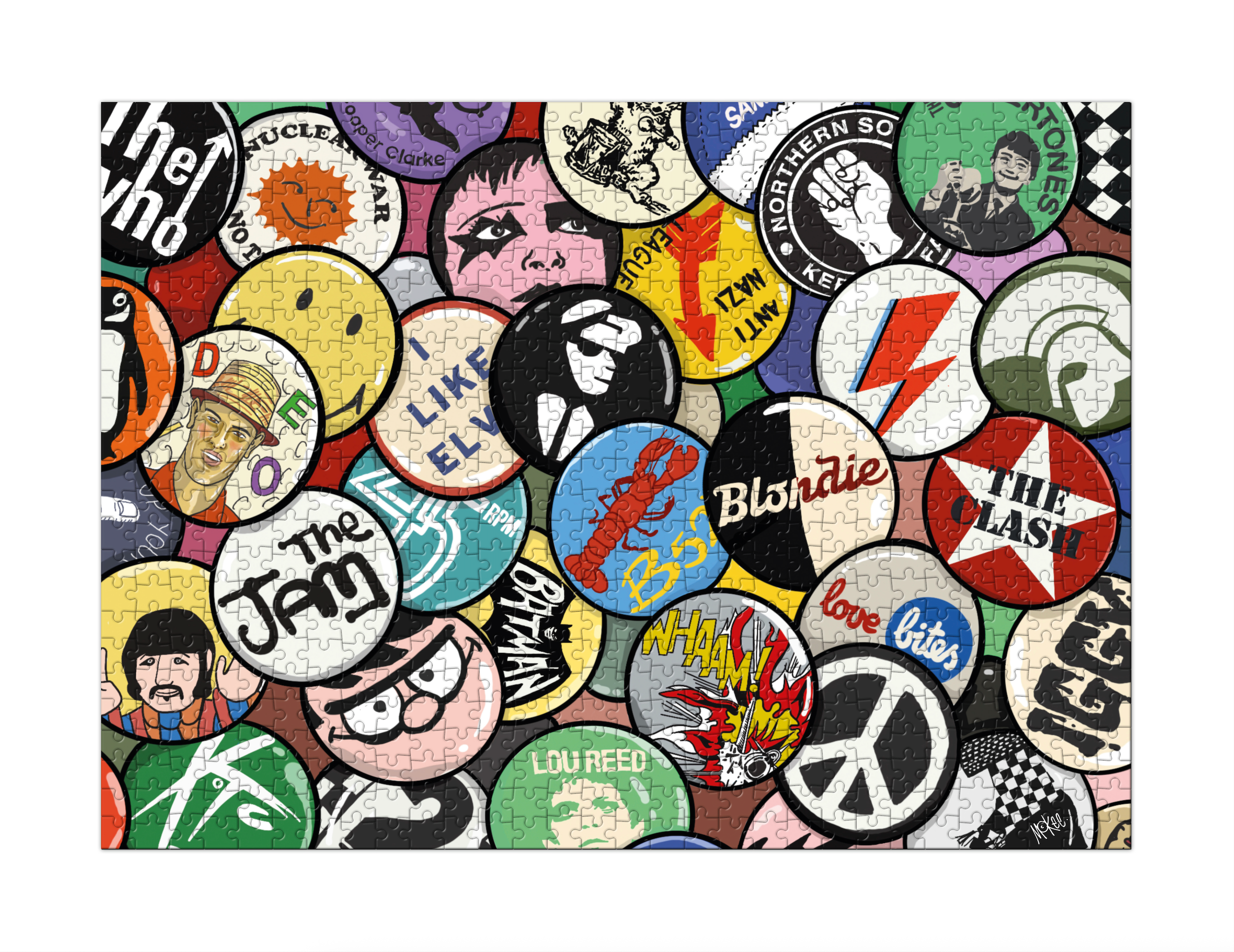 Buttoned Up - Jigsaw Puzzle PRE-ORDER