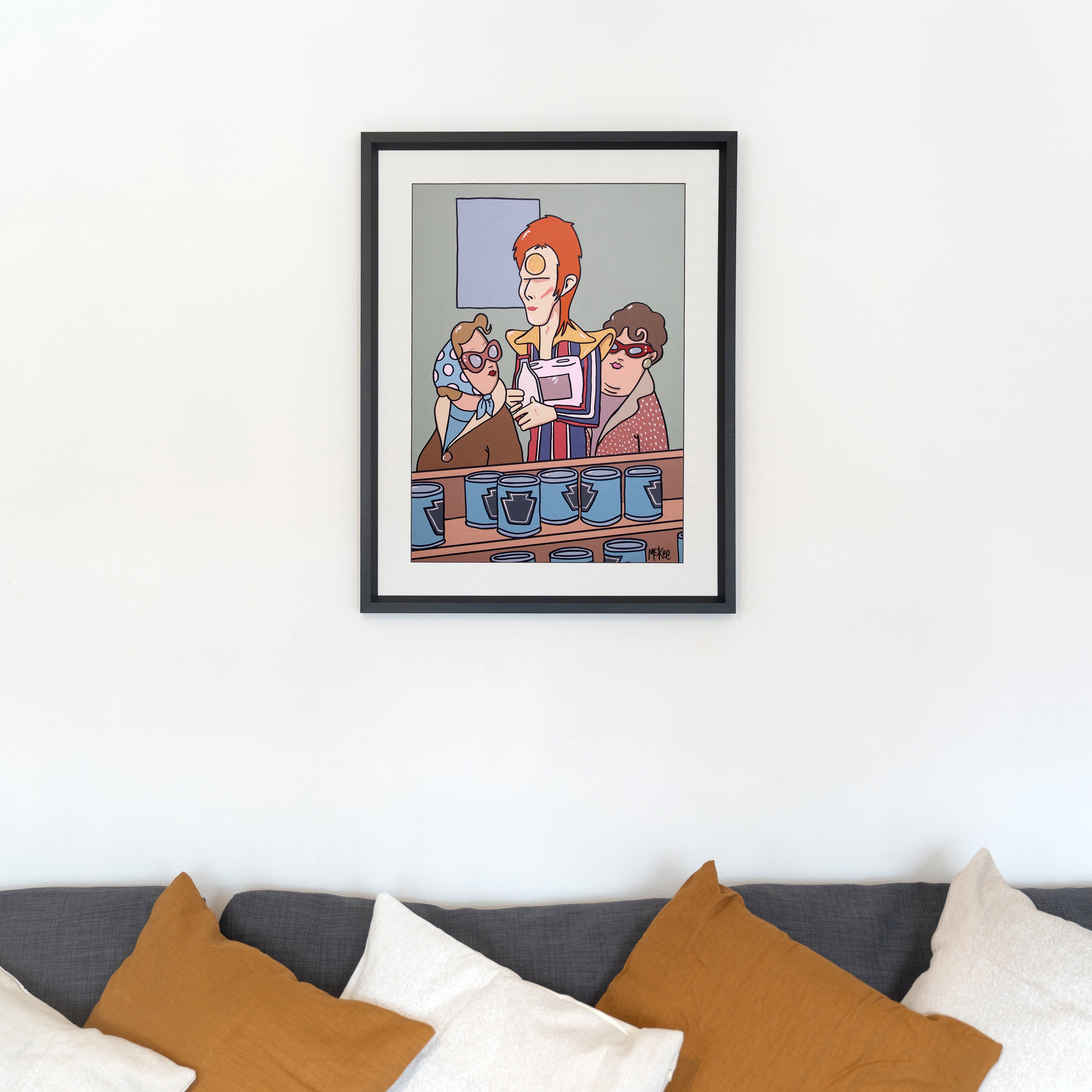 Ziggy Buys A Four-Pack Of Bog Roll For The Spiders From Mars