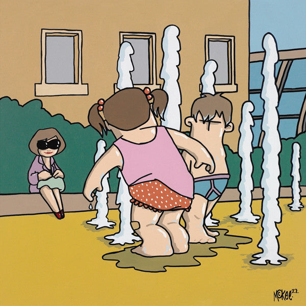 Kids In The Peace Gardens