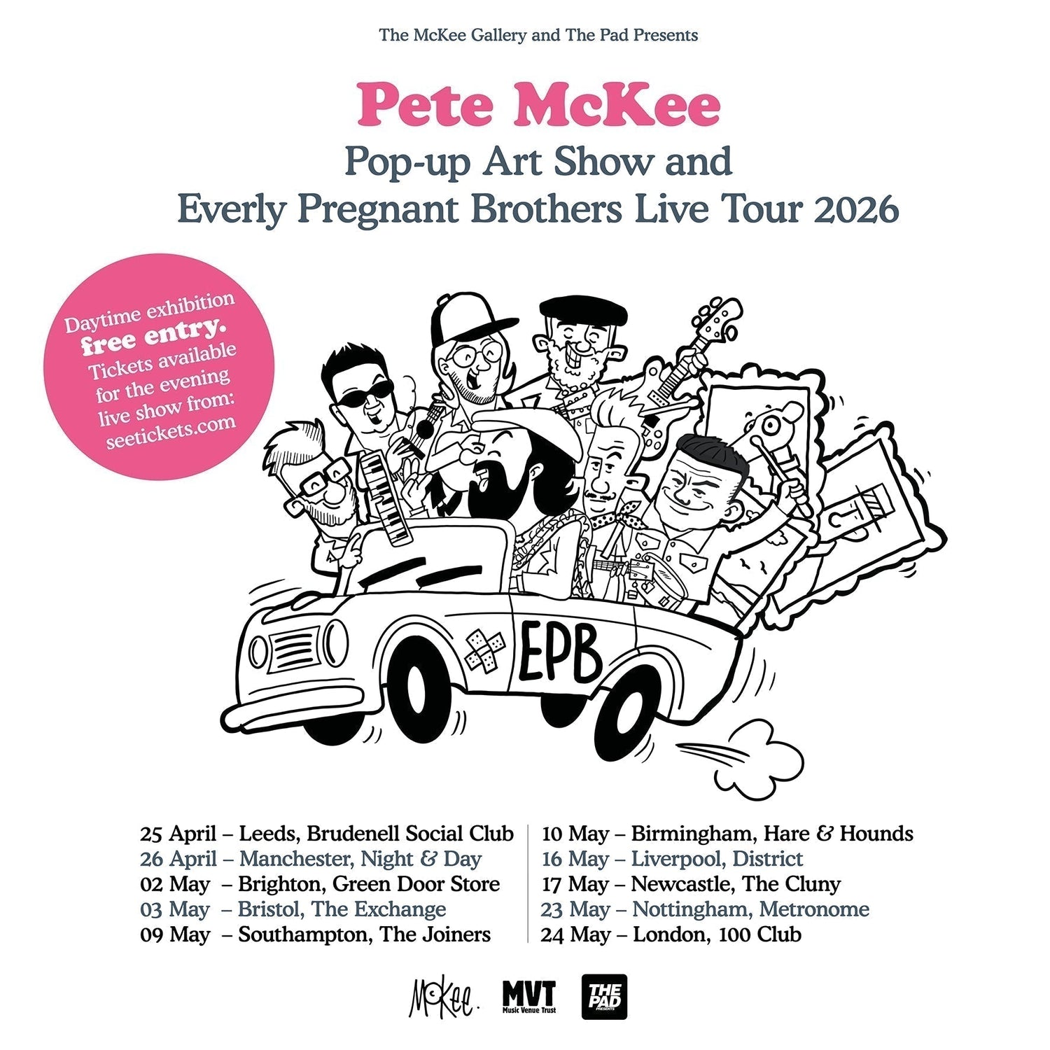 Pete McKee on Tour!!
