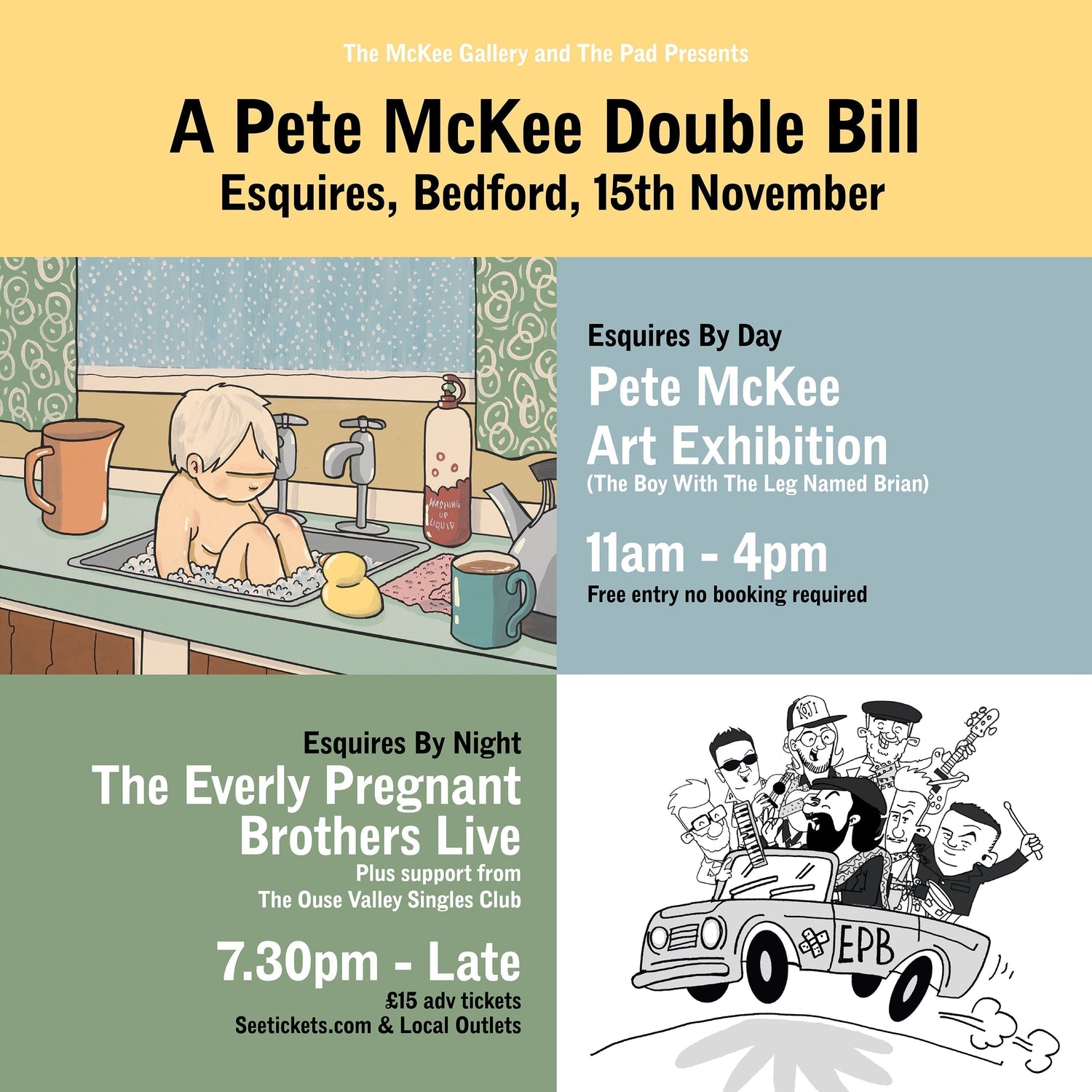 A Pete McKee Celebration Coming to Bedford