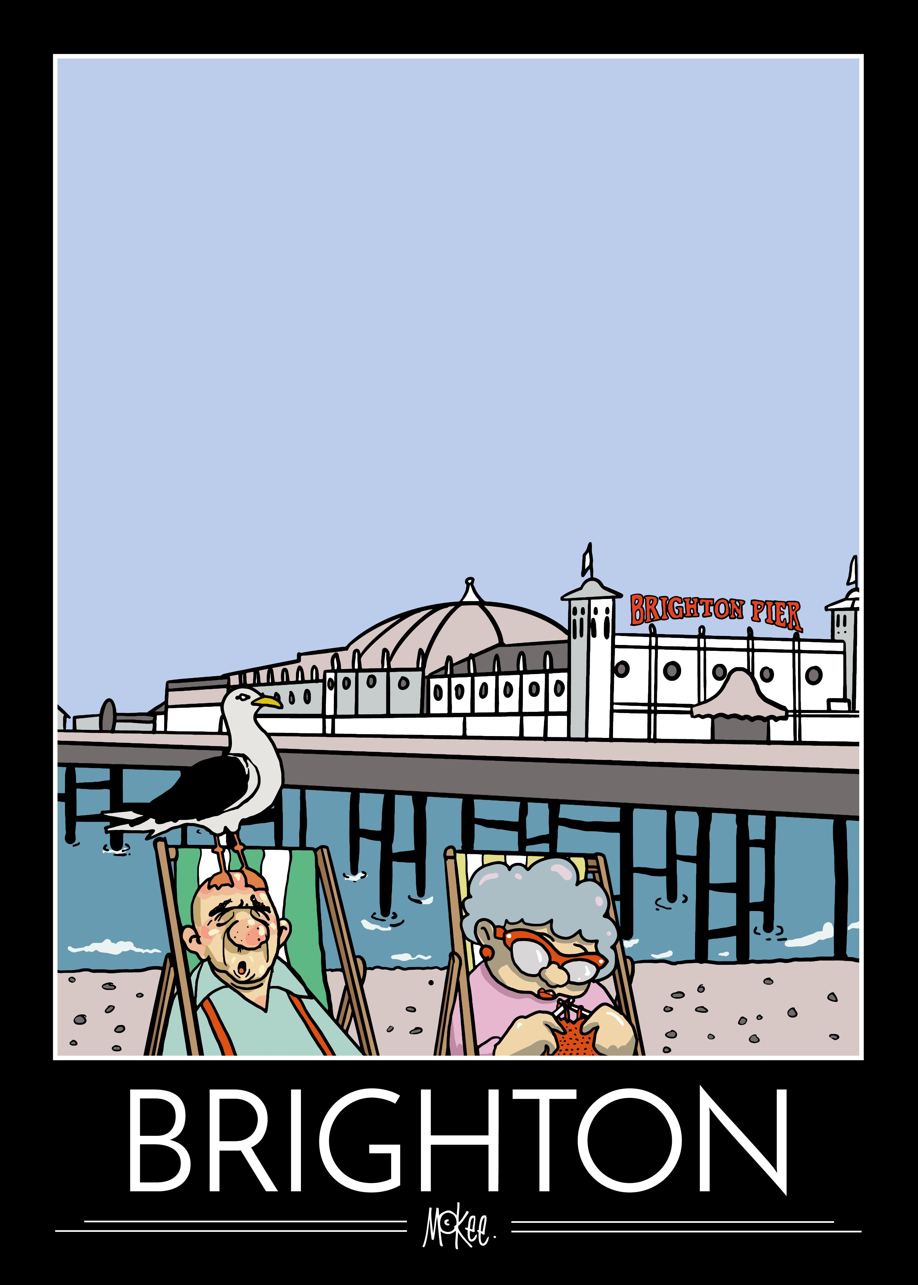 Brighton Tourist Poster
