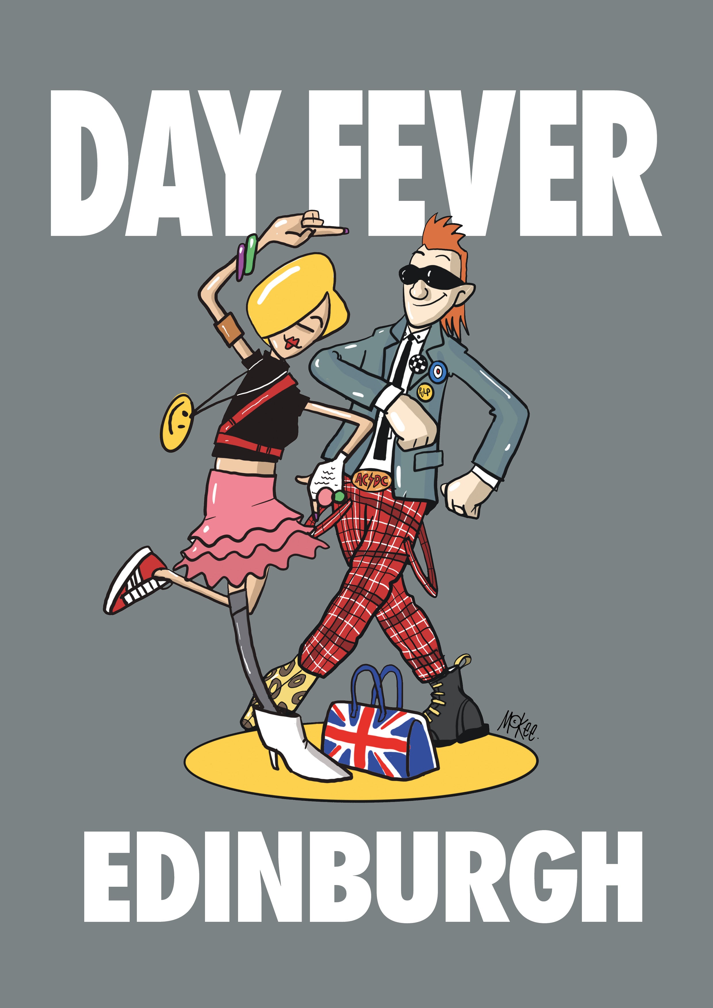Day Fever Poster - Edinburgh
