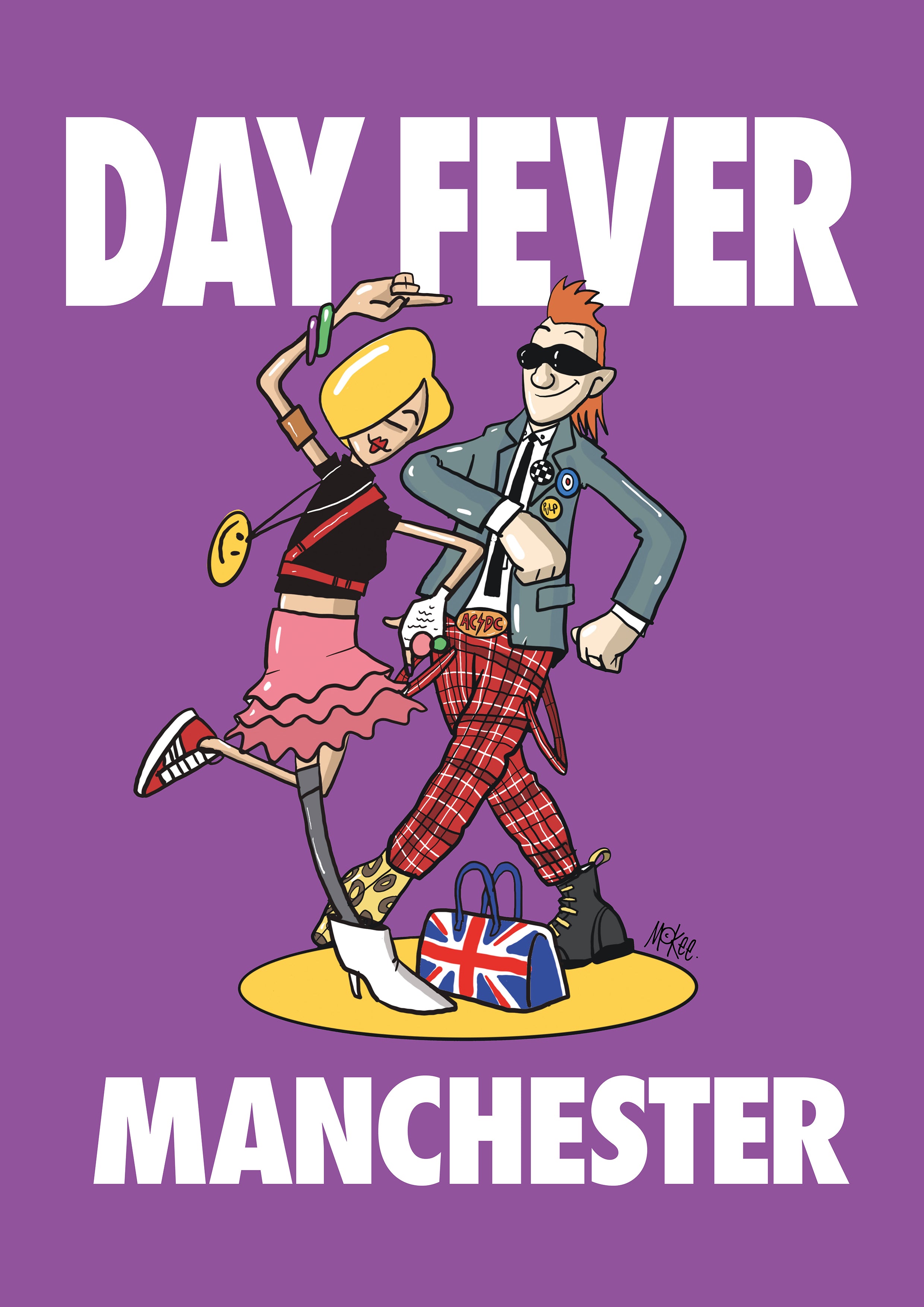 Day Fever Poster - Manchester