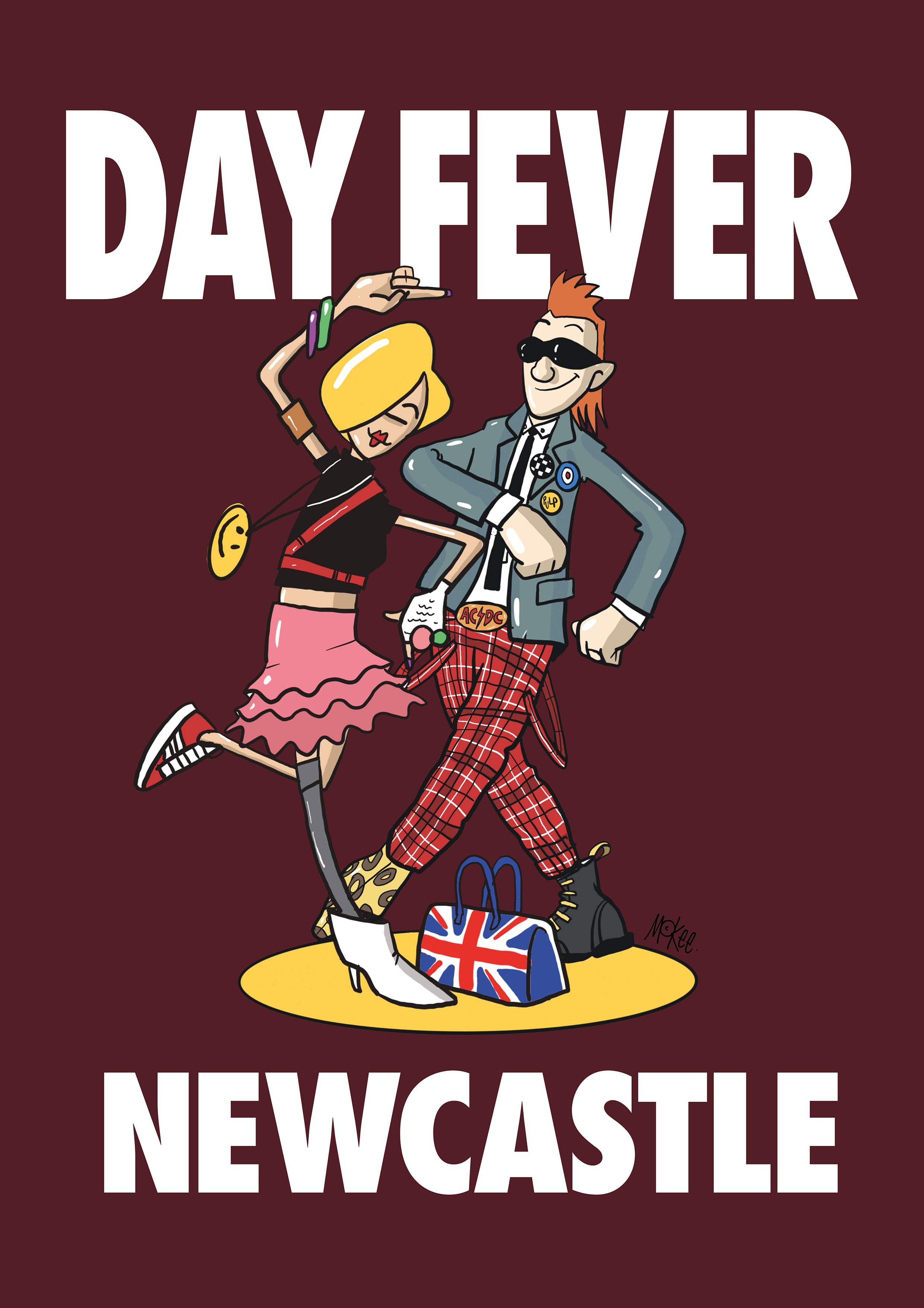 Day Fever Poster - Newcastle