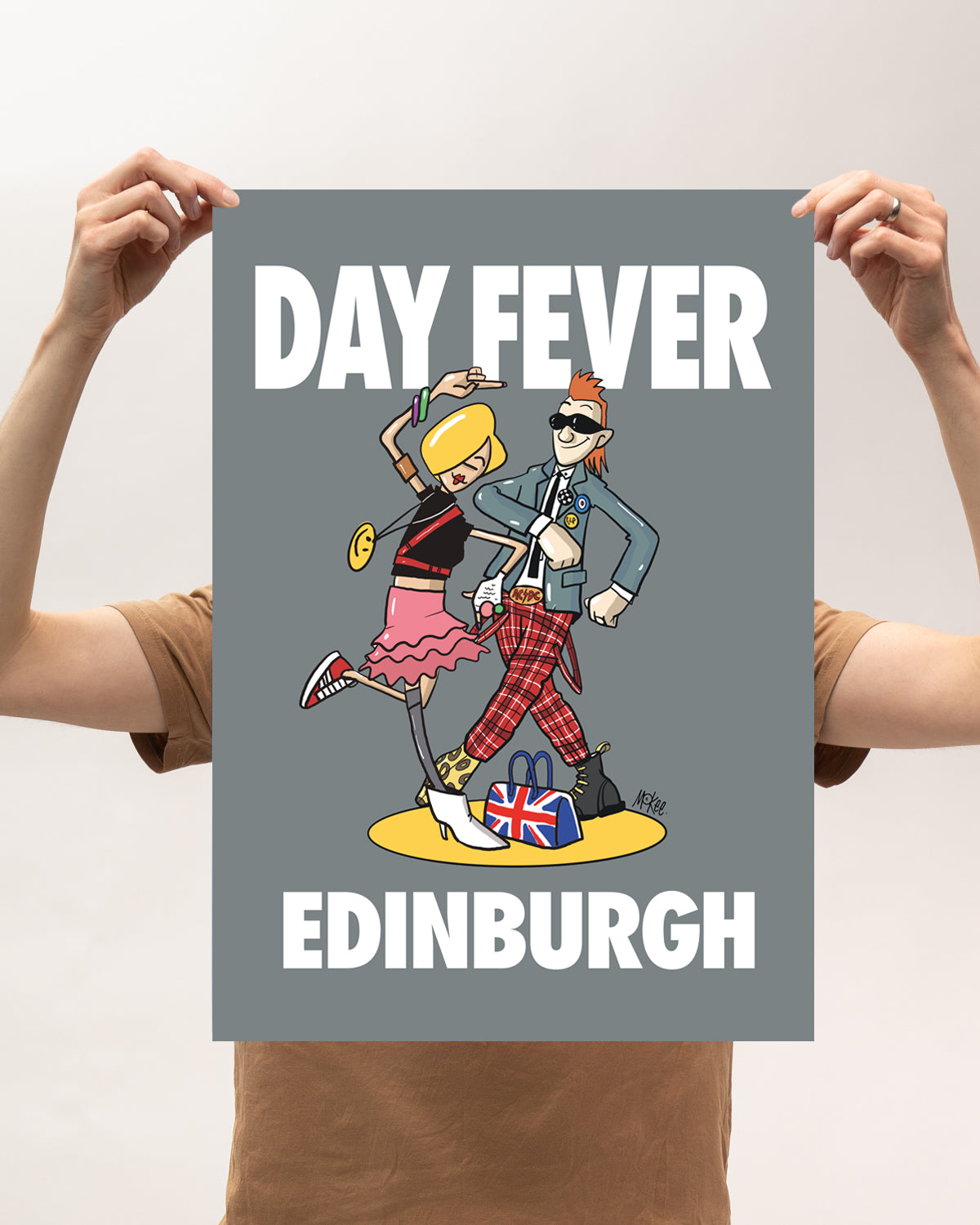 Day Fever Poster - Edinburgh