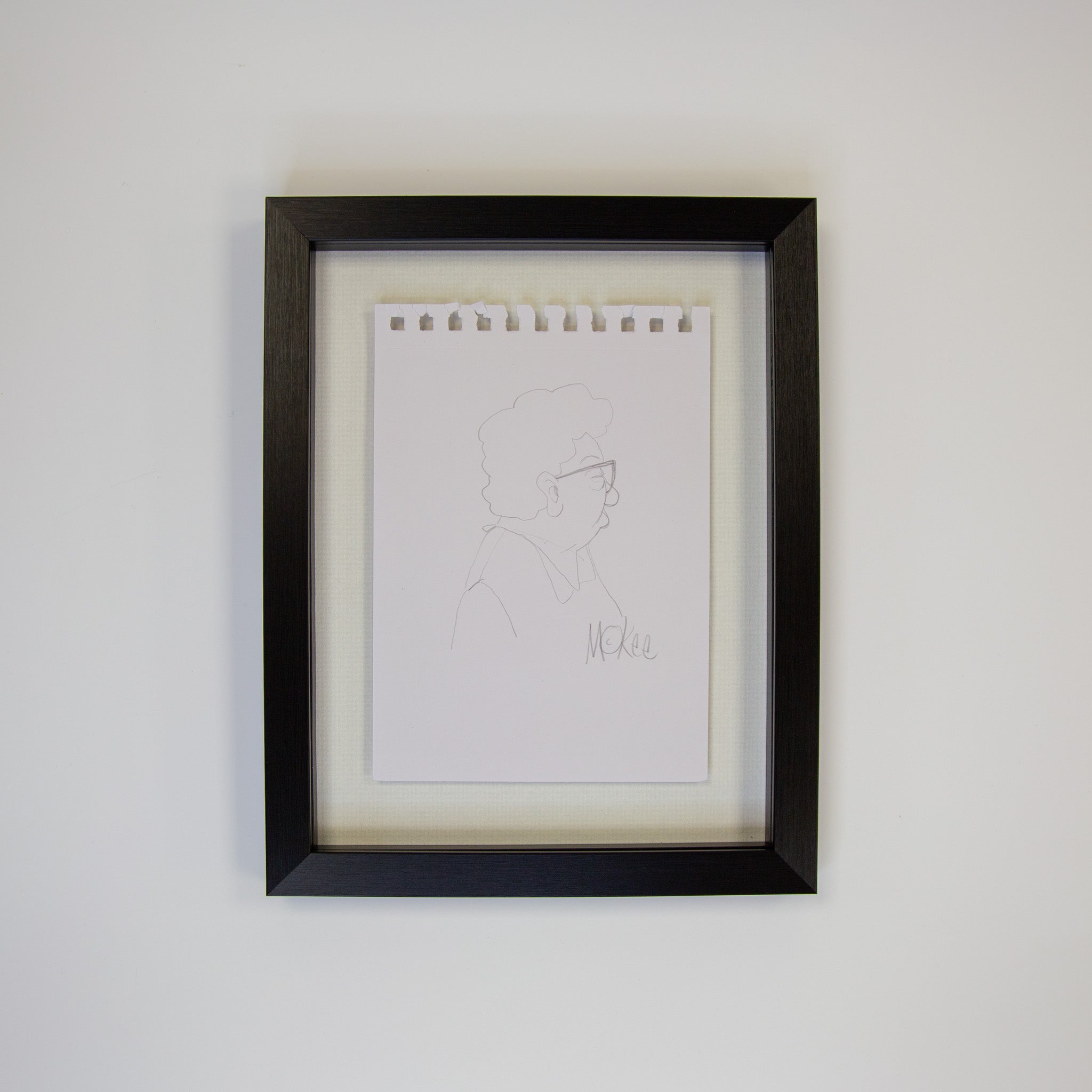 Nan Side Study In Pencil