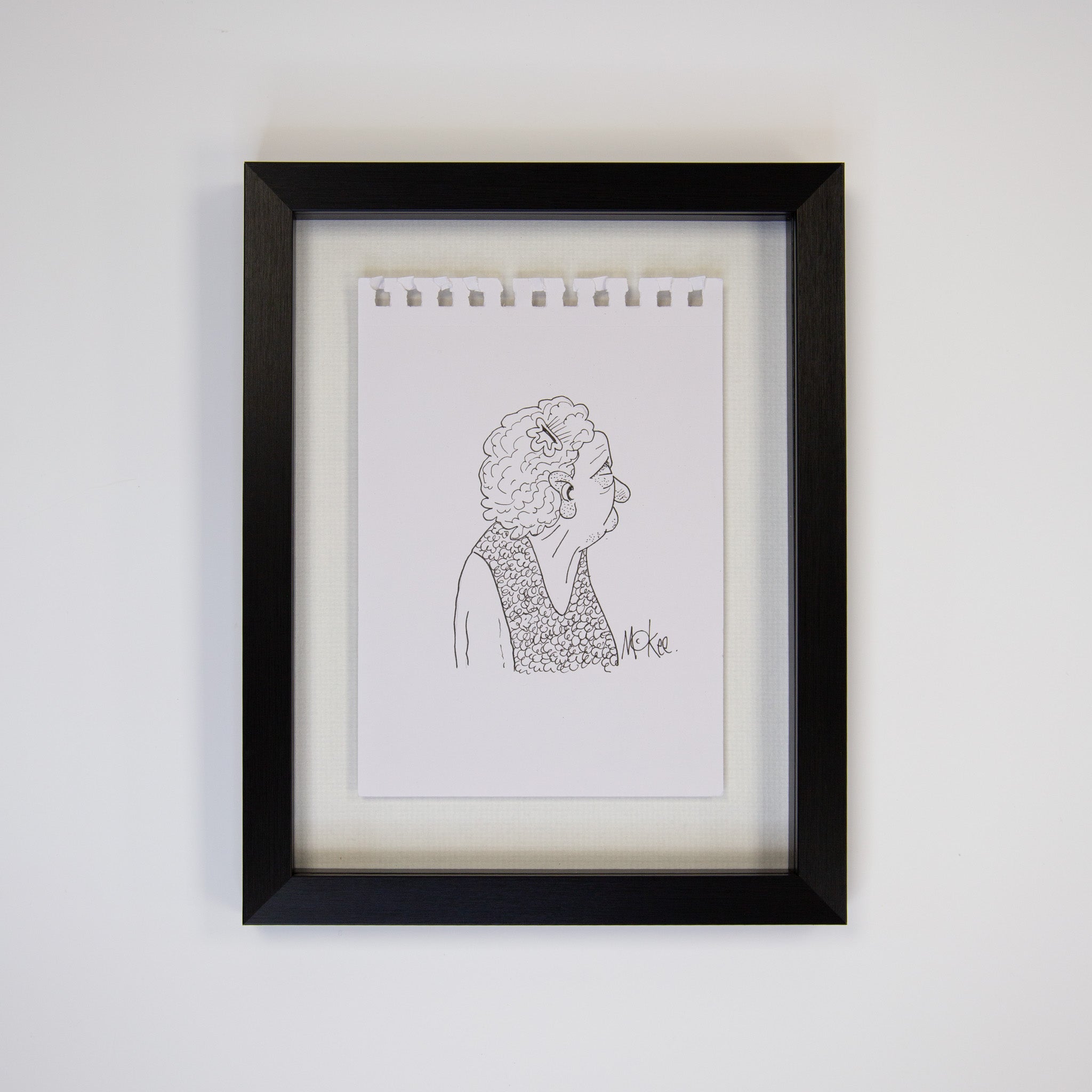 Nan Side Study in Pen