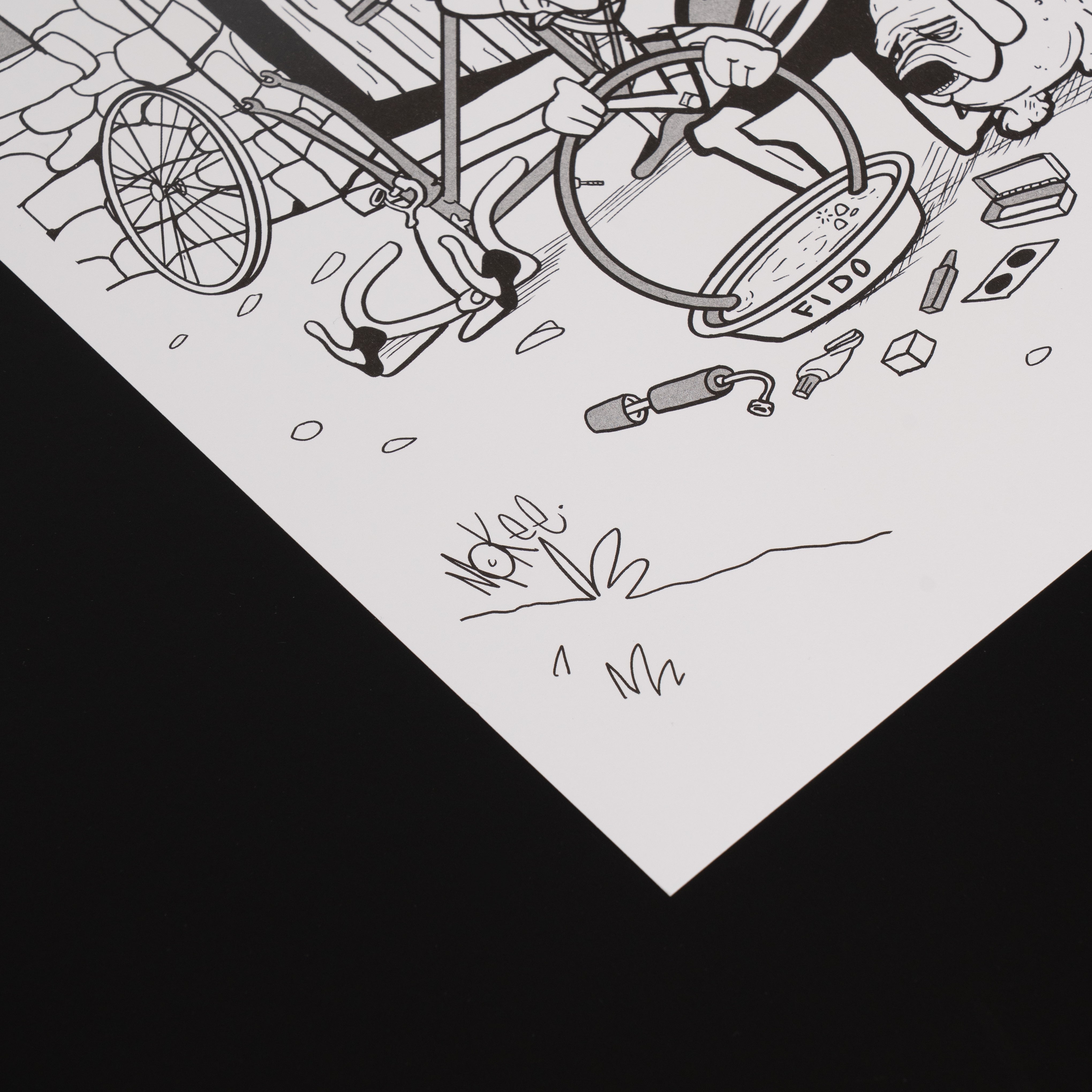 Make Do and Mend - Risograph Print