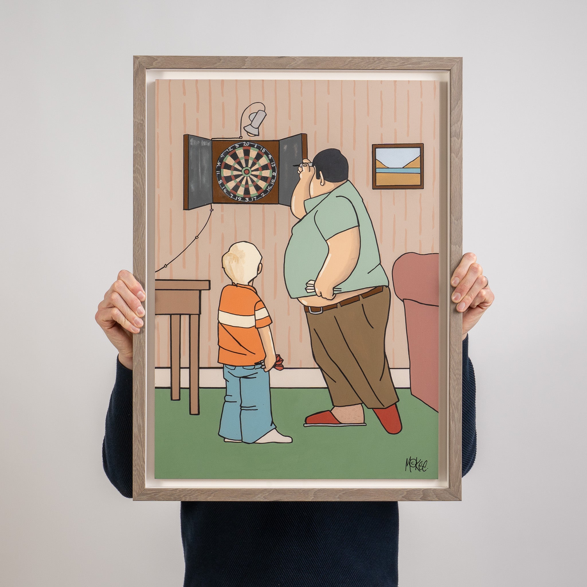 Indoor League - Original Painting