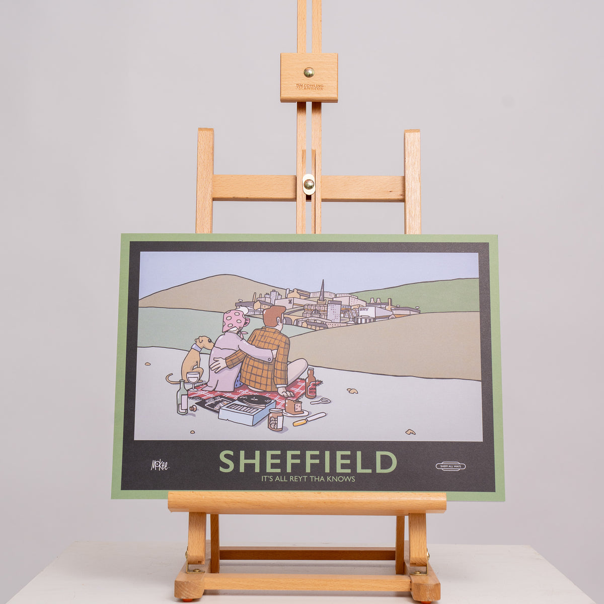 Sheff All Ways - Tourist Poster