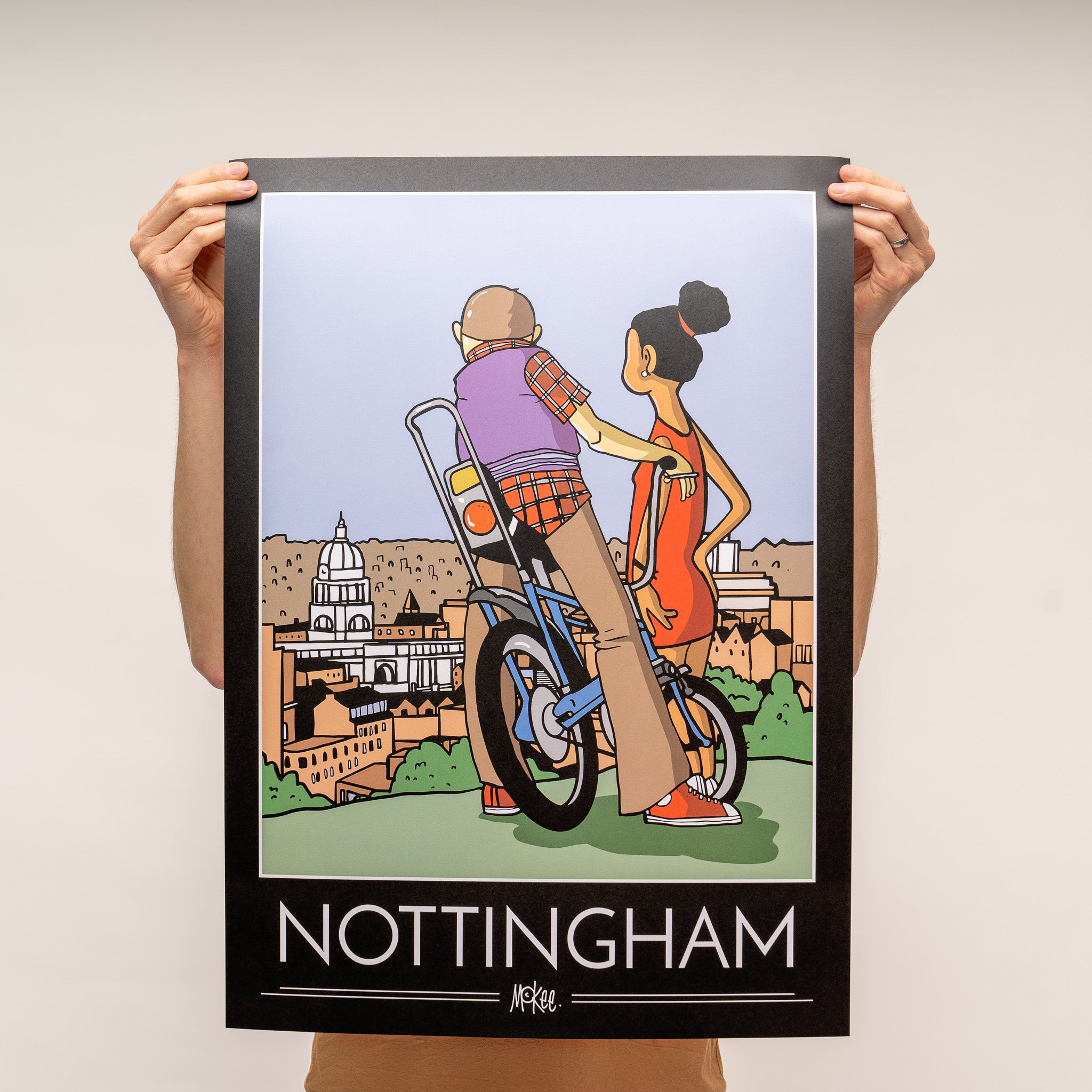 Nottingham Tourist Poster