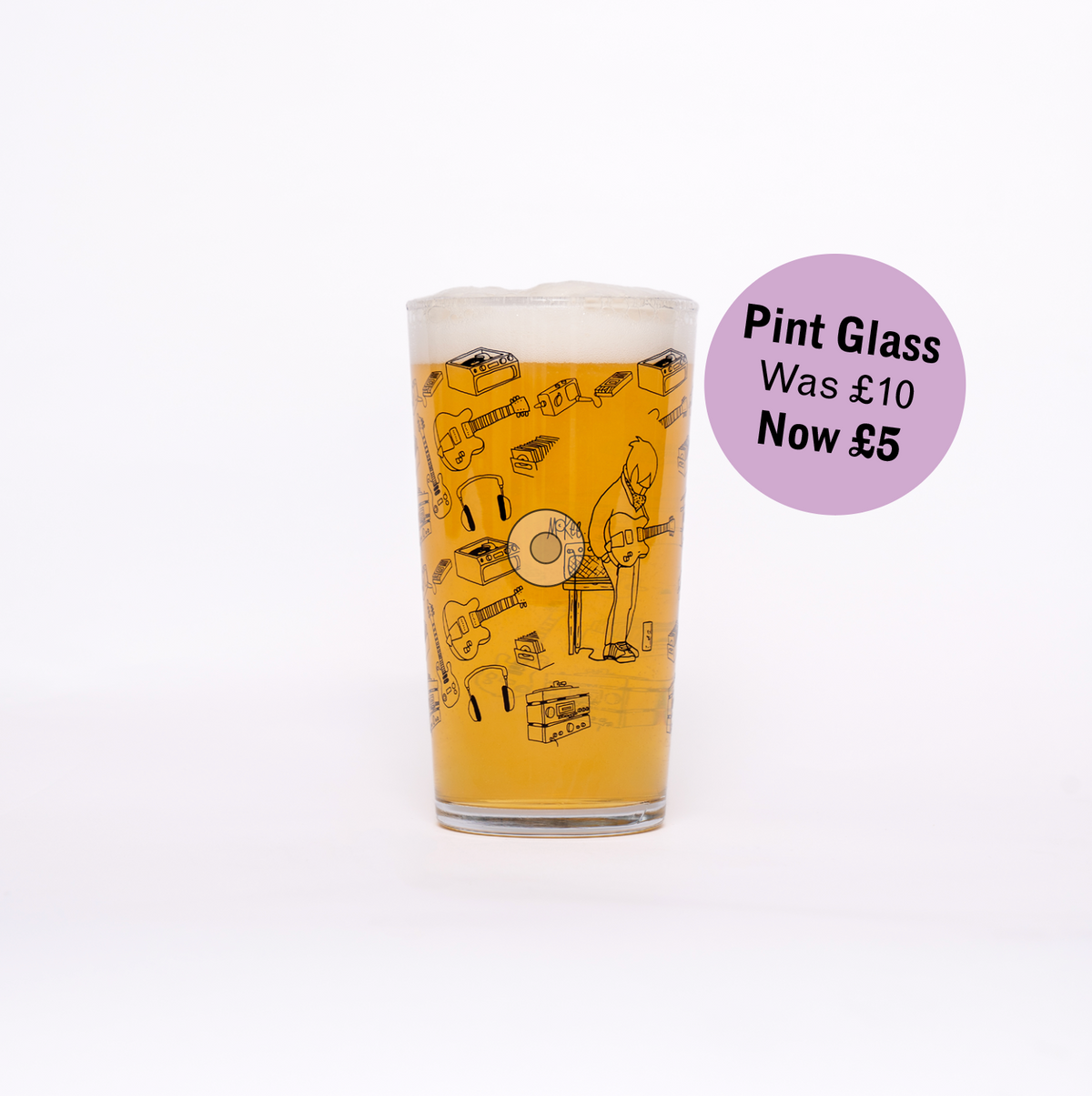 Practice Session - Pint Glass