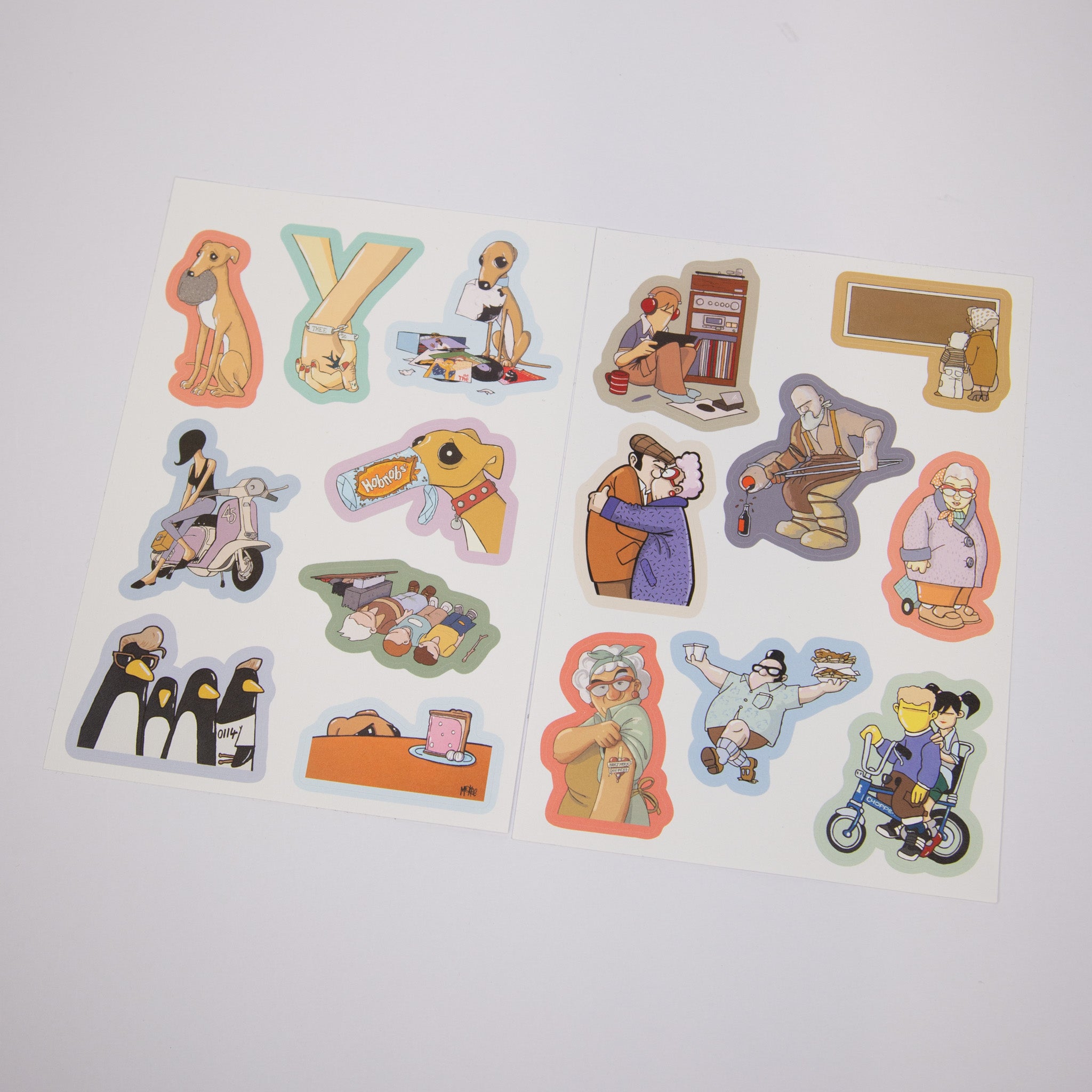 McKee Sticker Set
