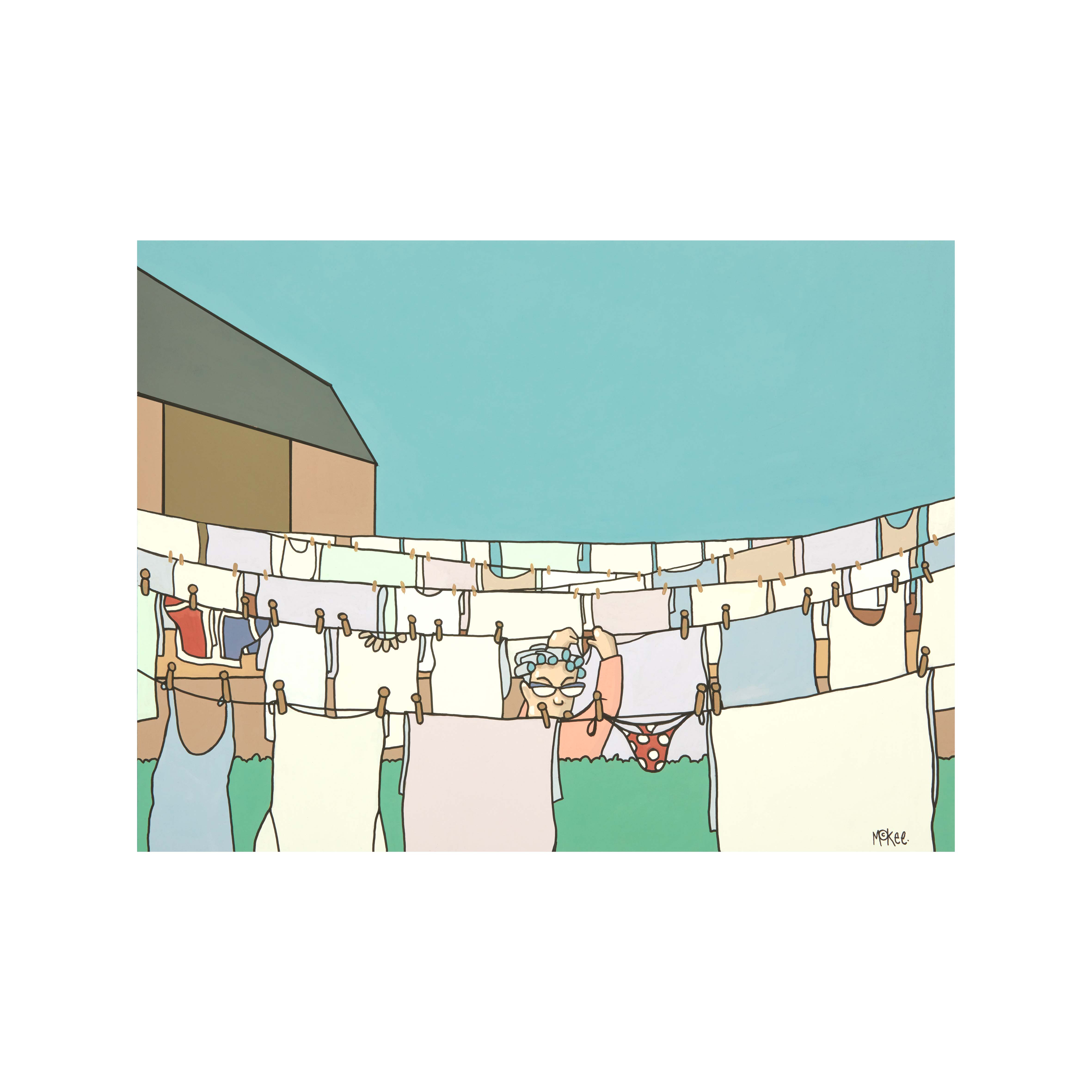 YOUR WASHING LINE IS THE SAME AS MINE